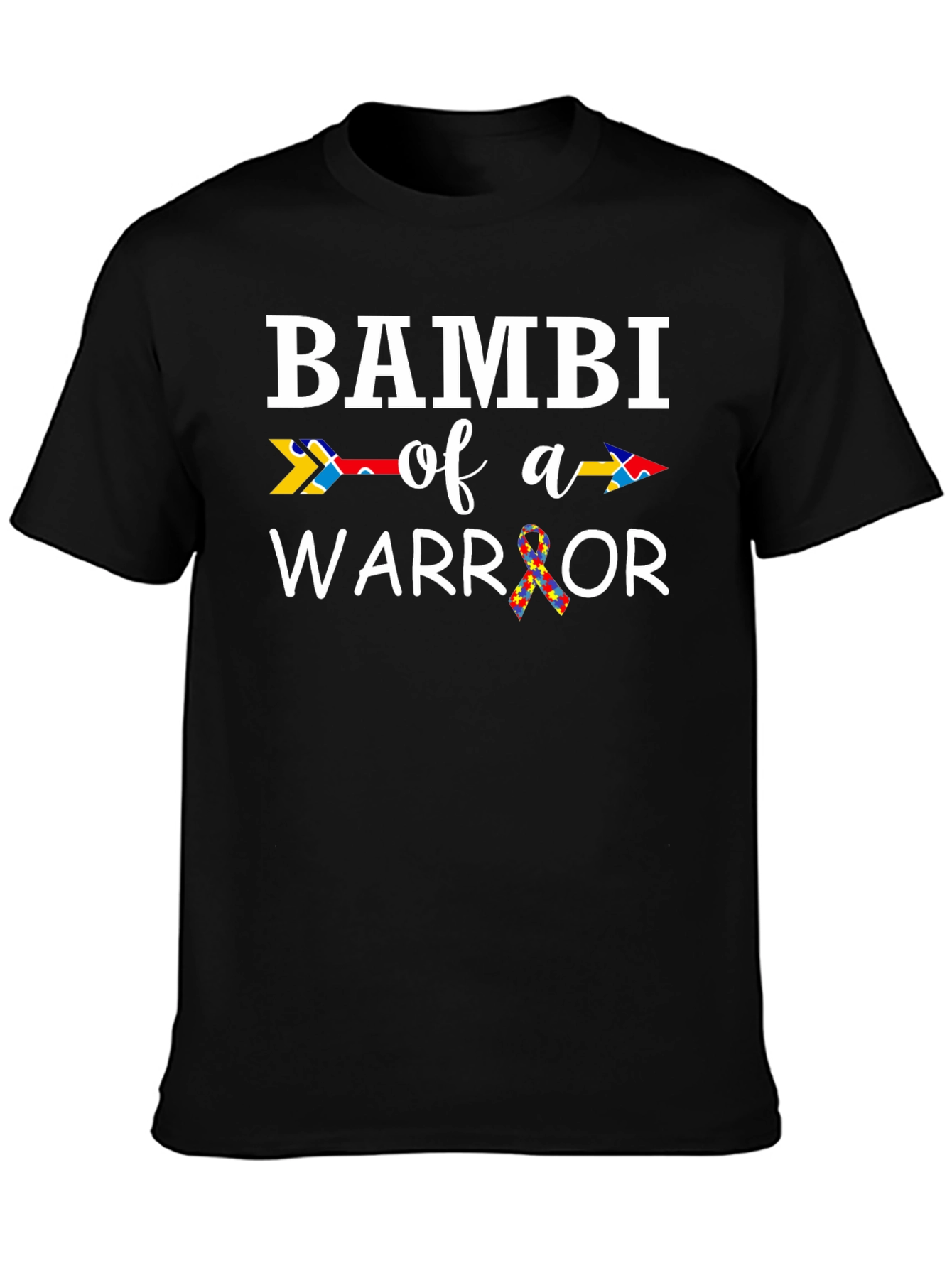 Bambi Warrior Autism Awareness T-Shirt