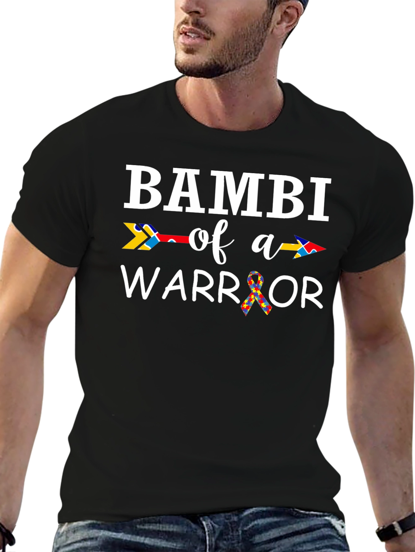 Bambi Warrior Autism Awareness T-Shirt