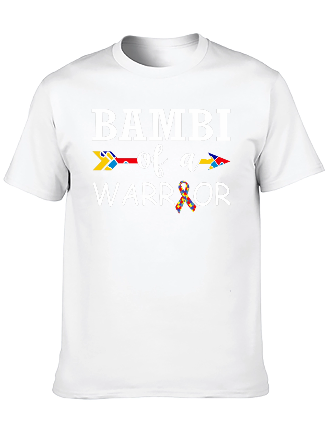 Bambi Warrior Autism Awareness T-Shirt