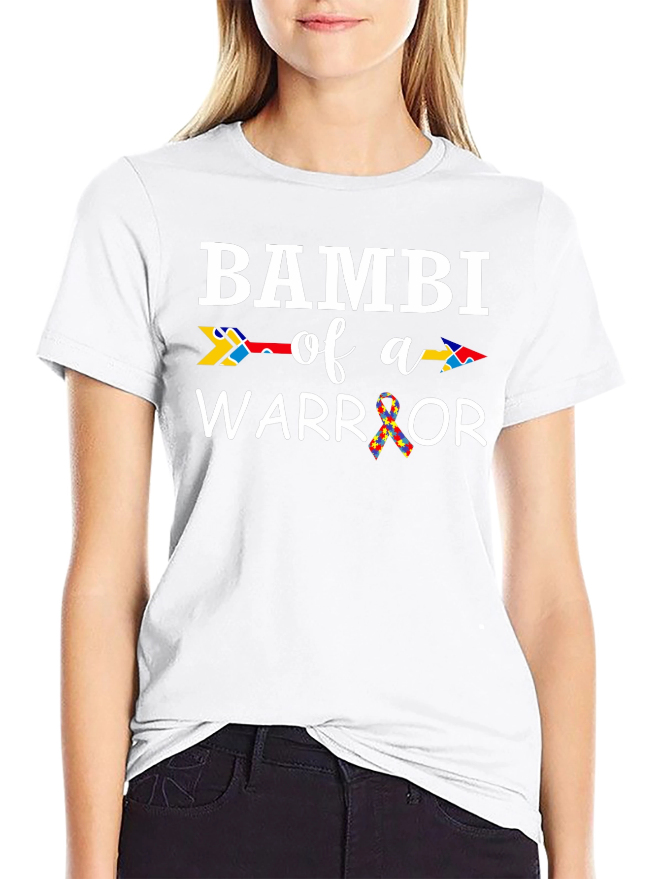 Bambi Warrior Autism Awareness T-Shirt