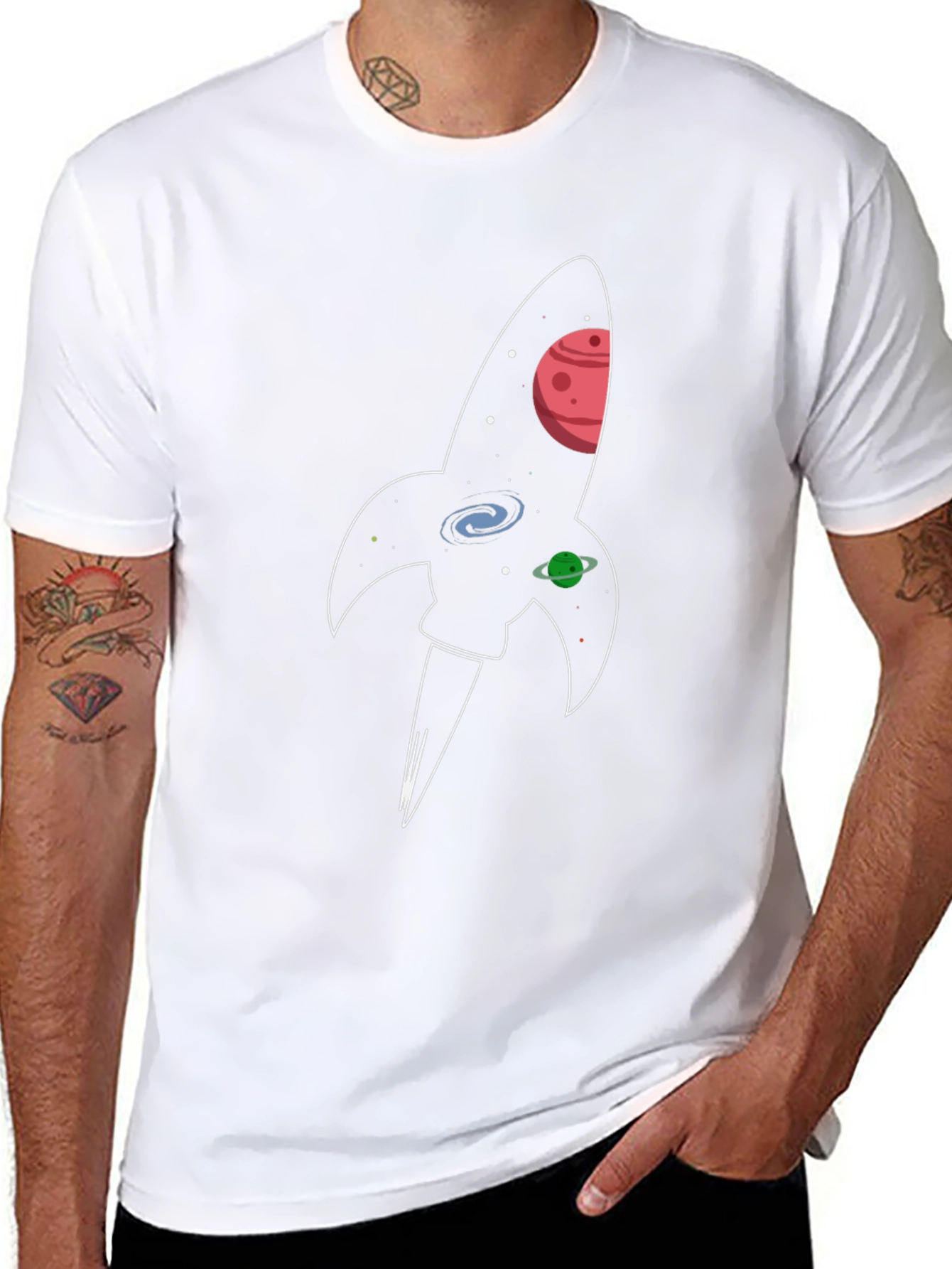 Cosmic Rocket T-Shirt