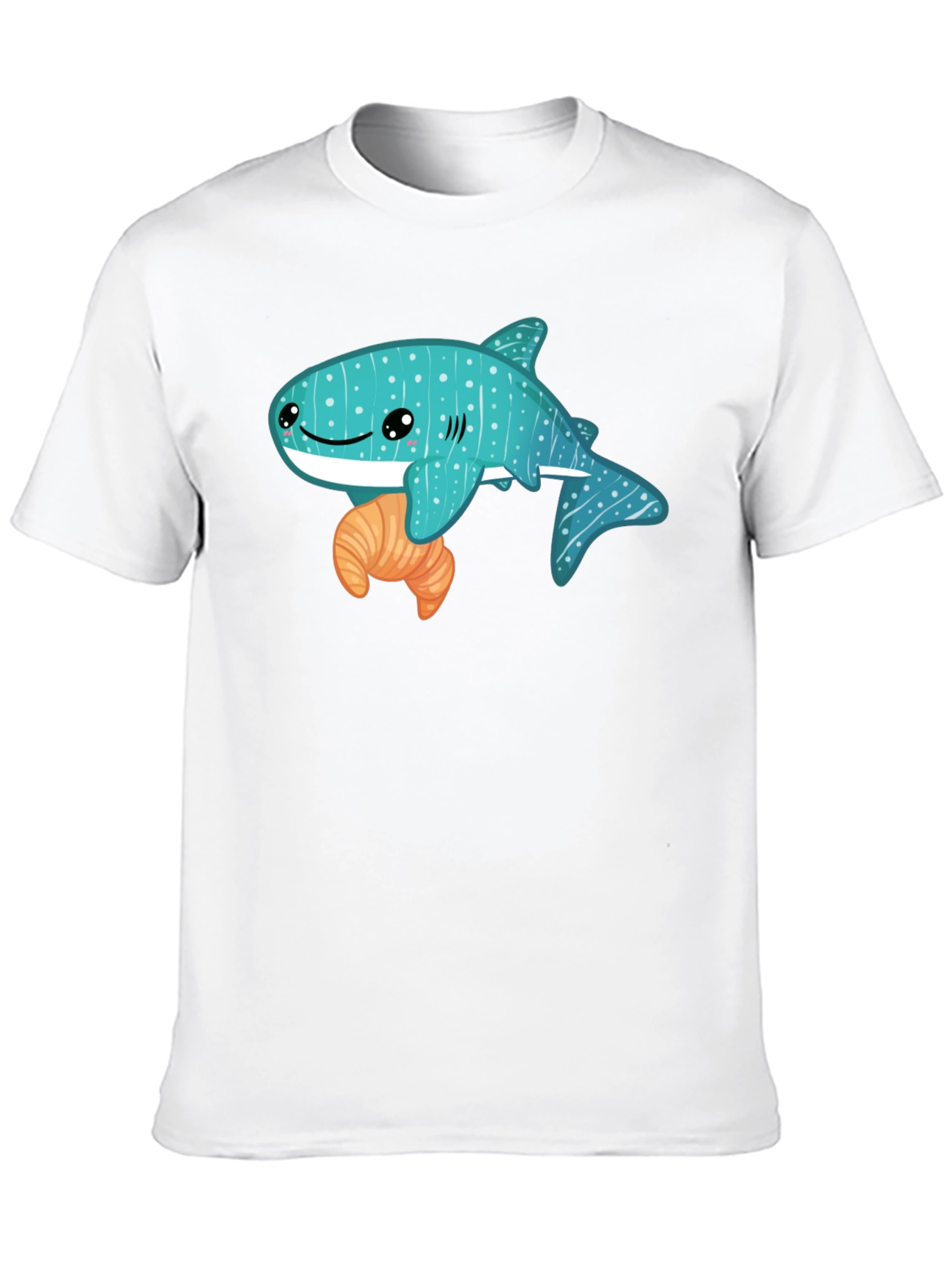 Whale Shark Croissant T-Shirt
