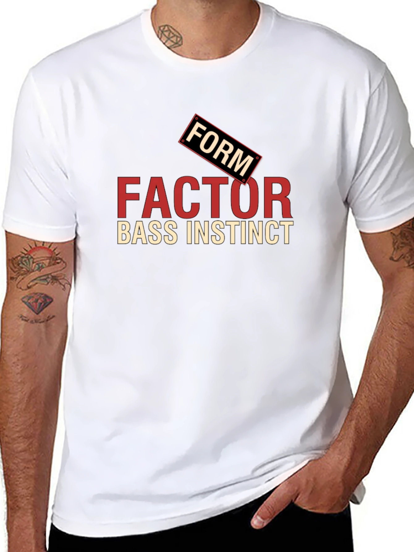 Form Factor Bass Instinct Black T-Shirt