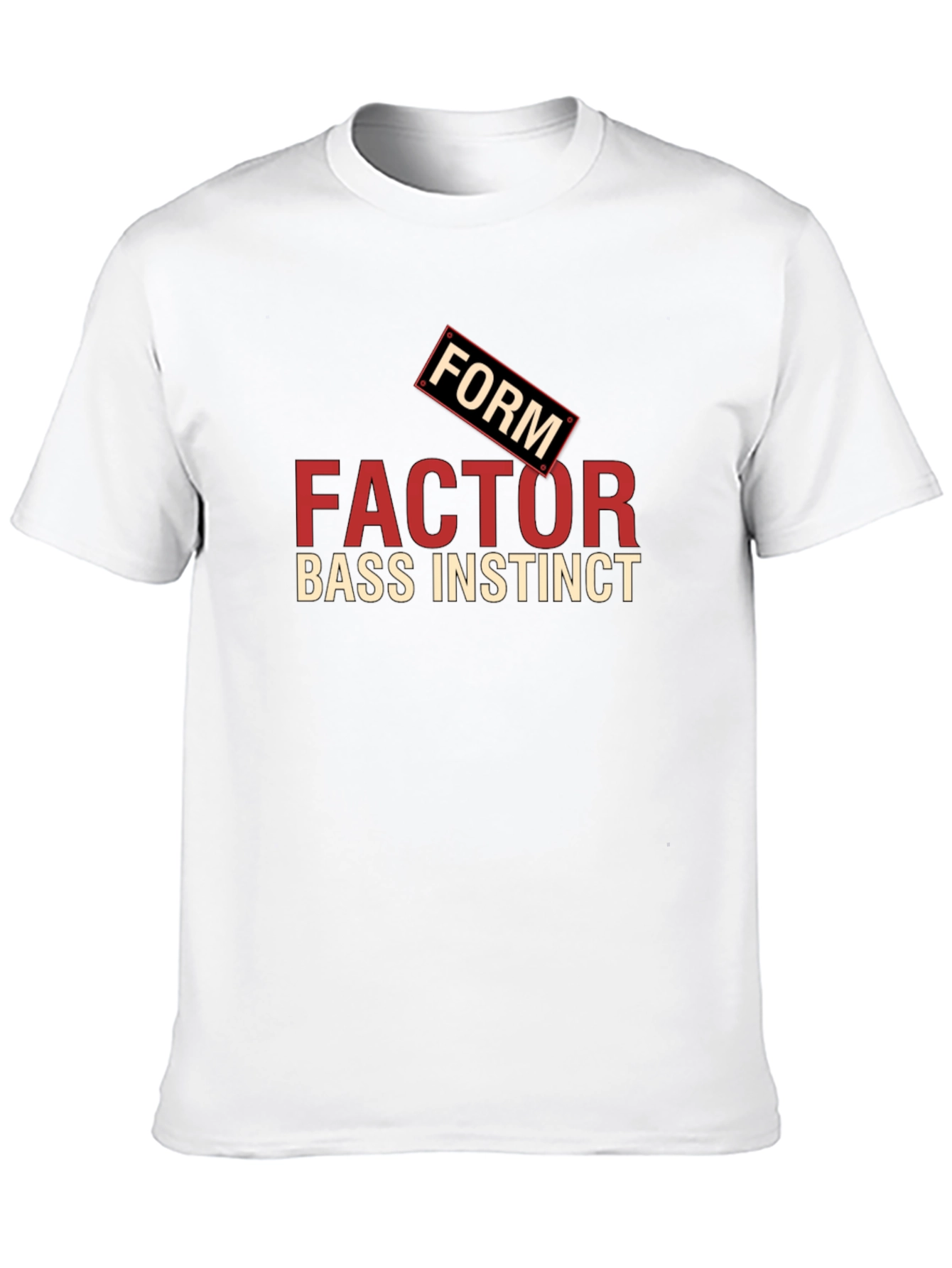 Form Factor Bass Instinct Black T-Shirt