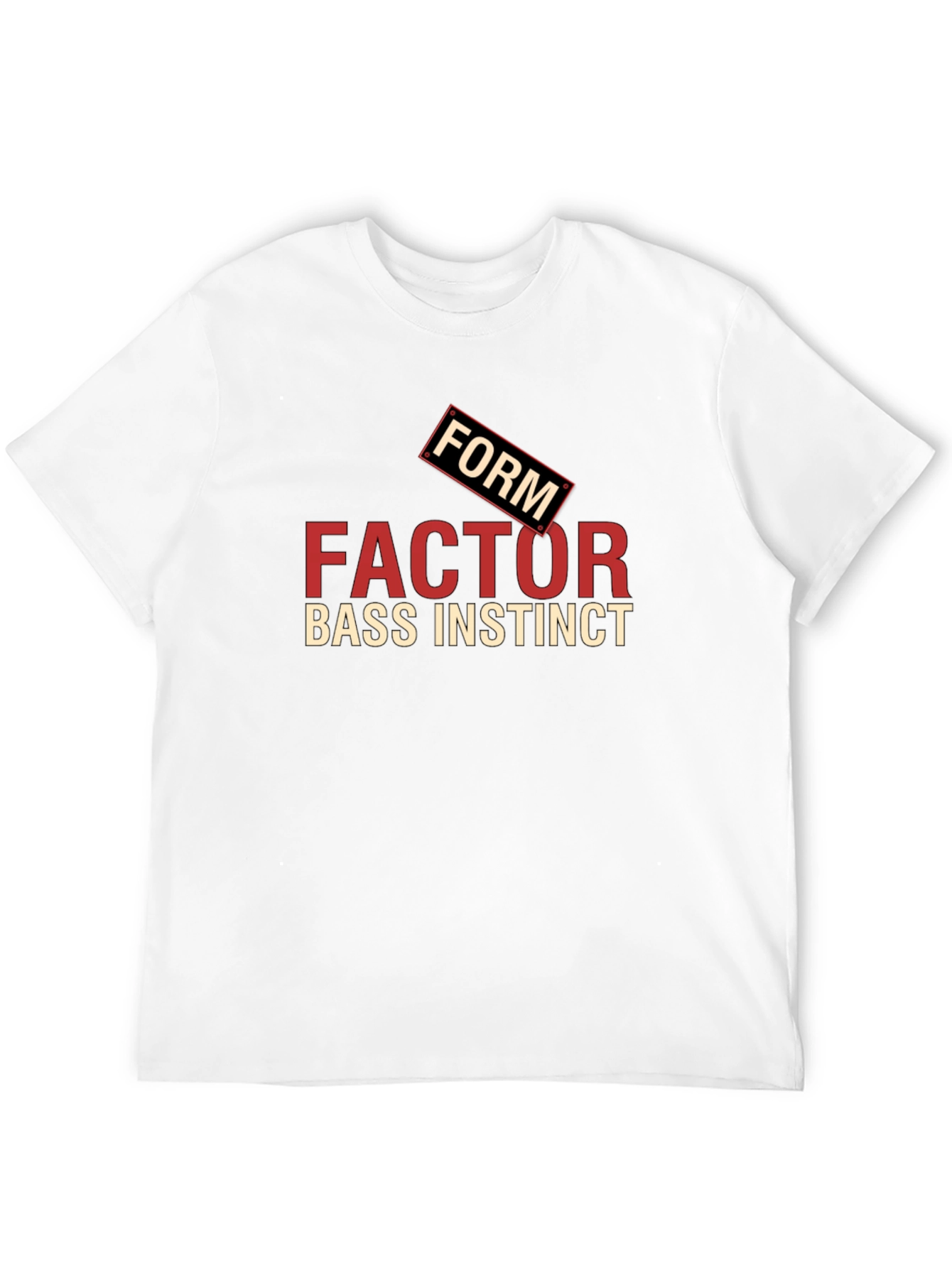 Form Factor Bass Instinct Black T-Shirt