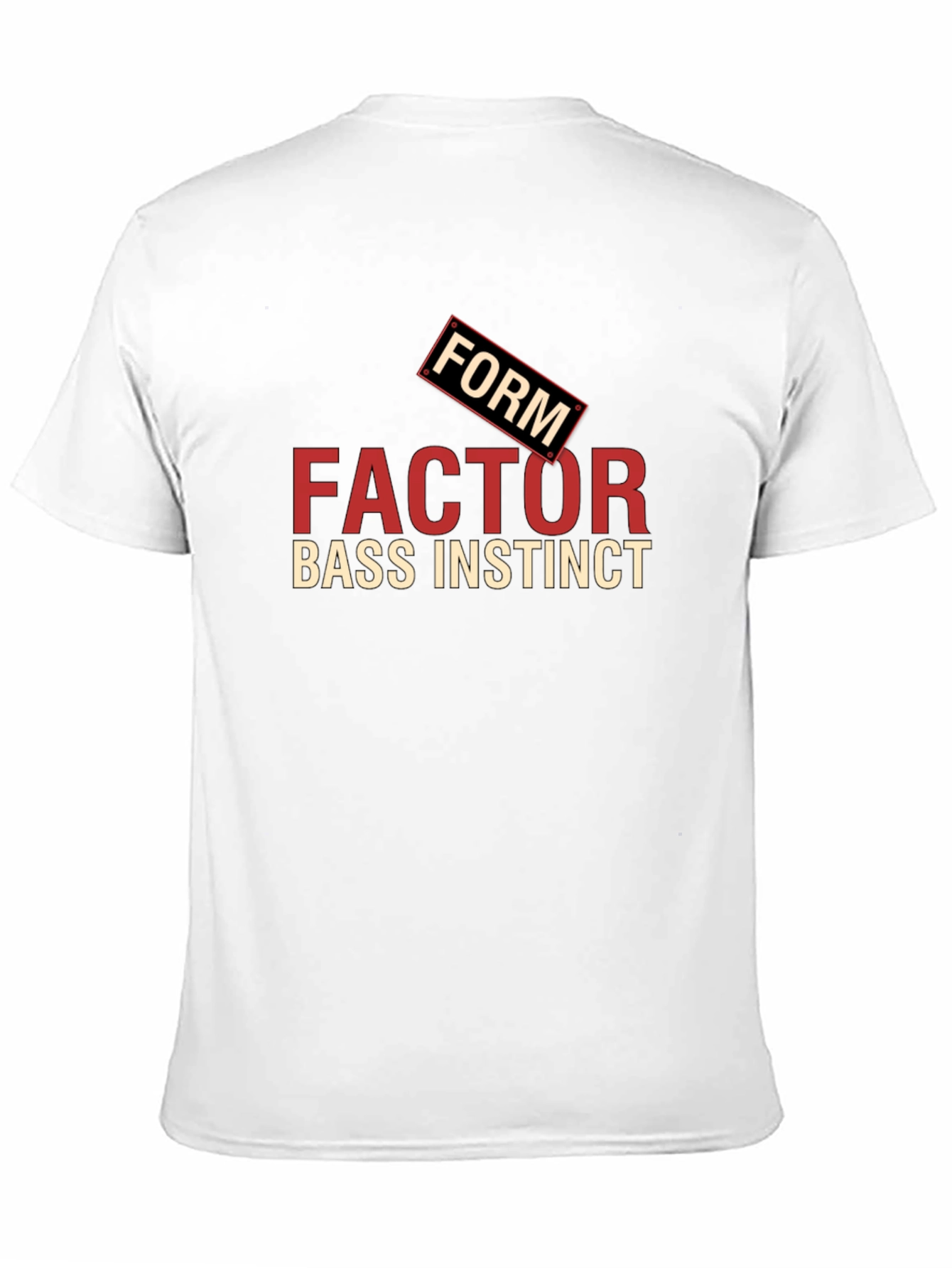 Form Factor Bass Instinct Black T-Shirt