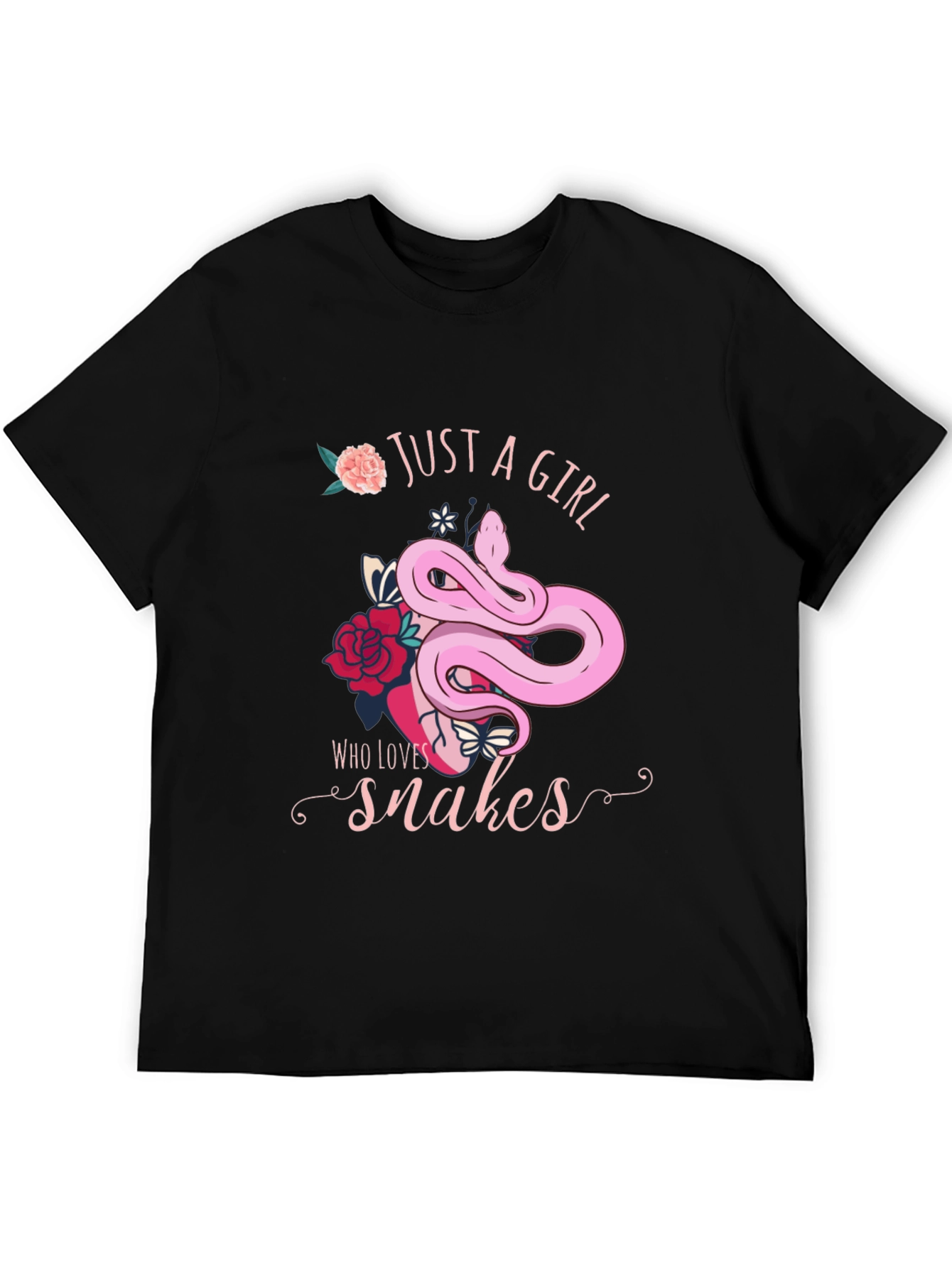 Just A Girl Who Loves Snakes T-Shirt