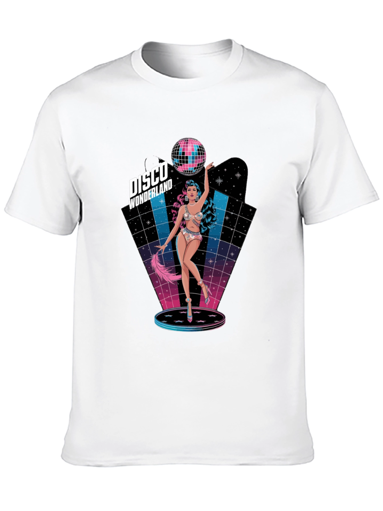 Disco Wonderland Graphic T-Shirt