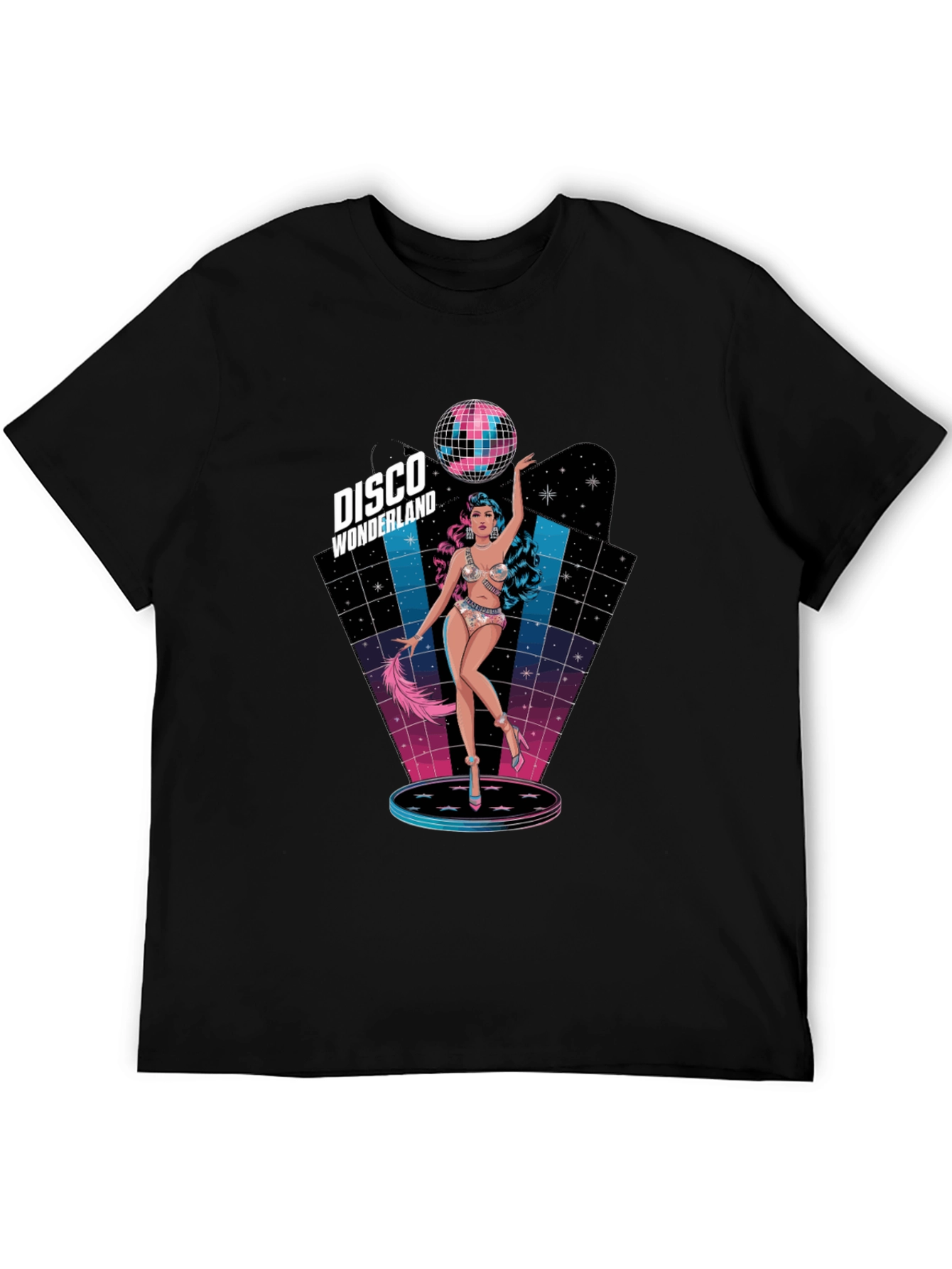 Disco Wonderland Graphic T-Shirt