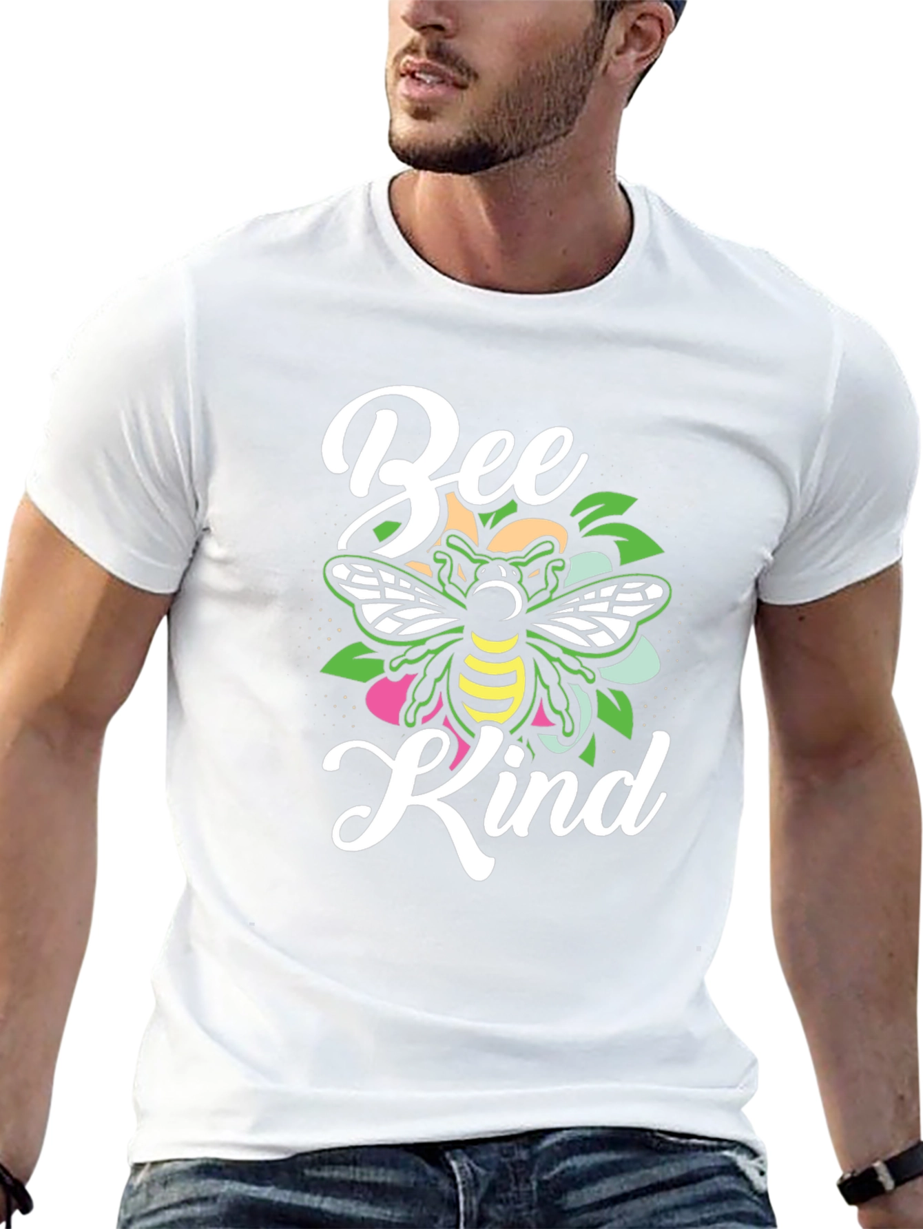 Bee Kind Graphic T-Shirt - Black