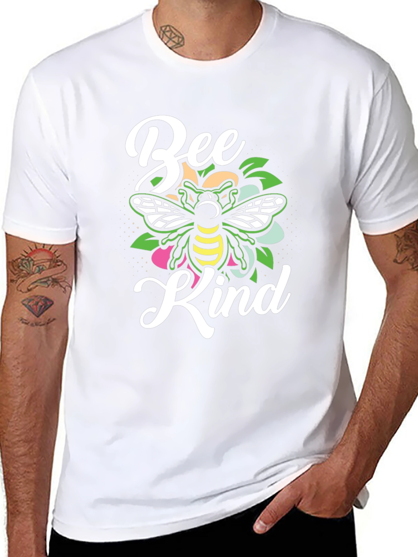 Bee Kind Graphic T-Shirt - Black