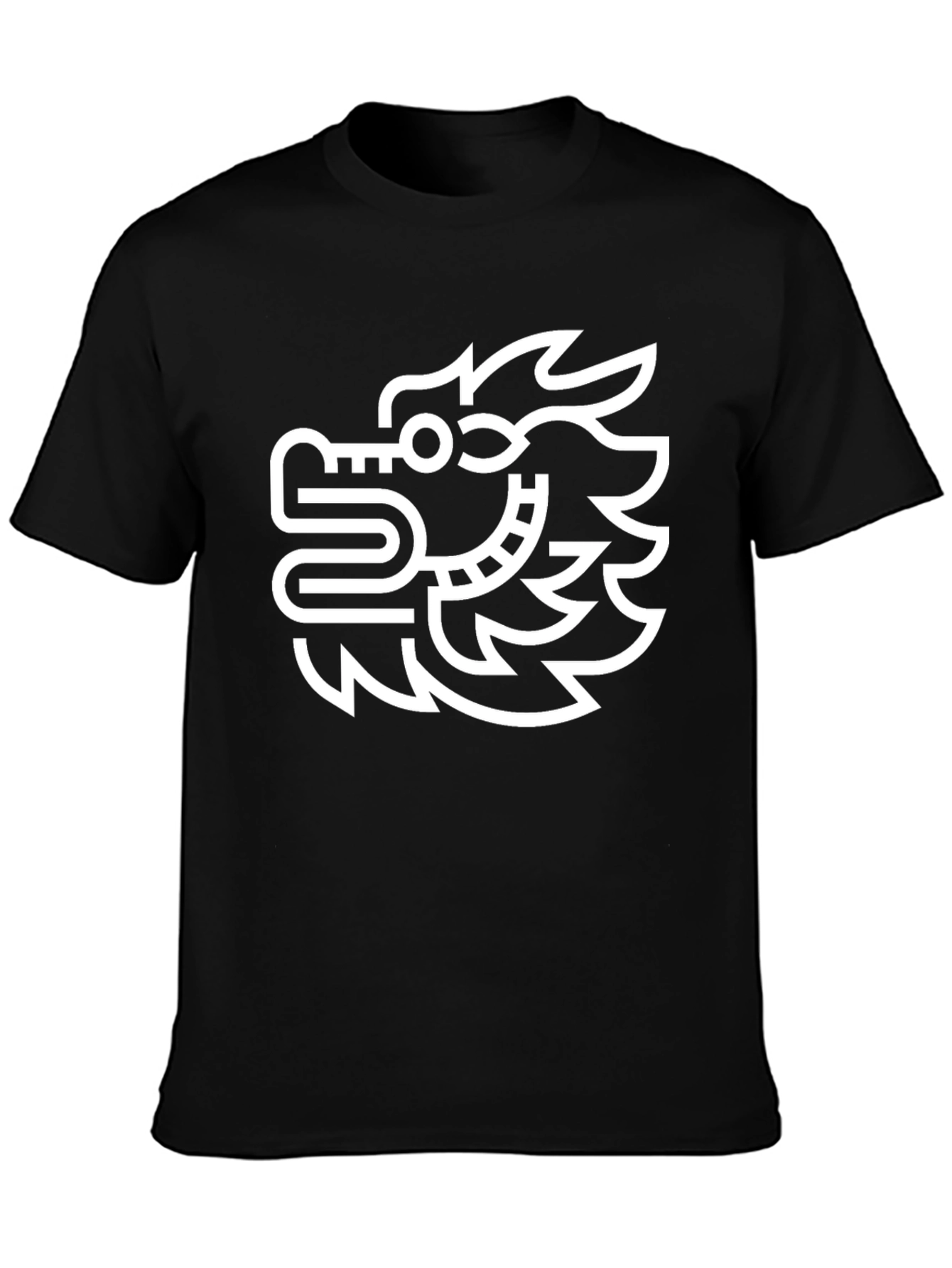 Stylized Dragon Graphic Tee