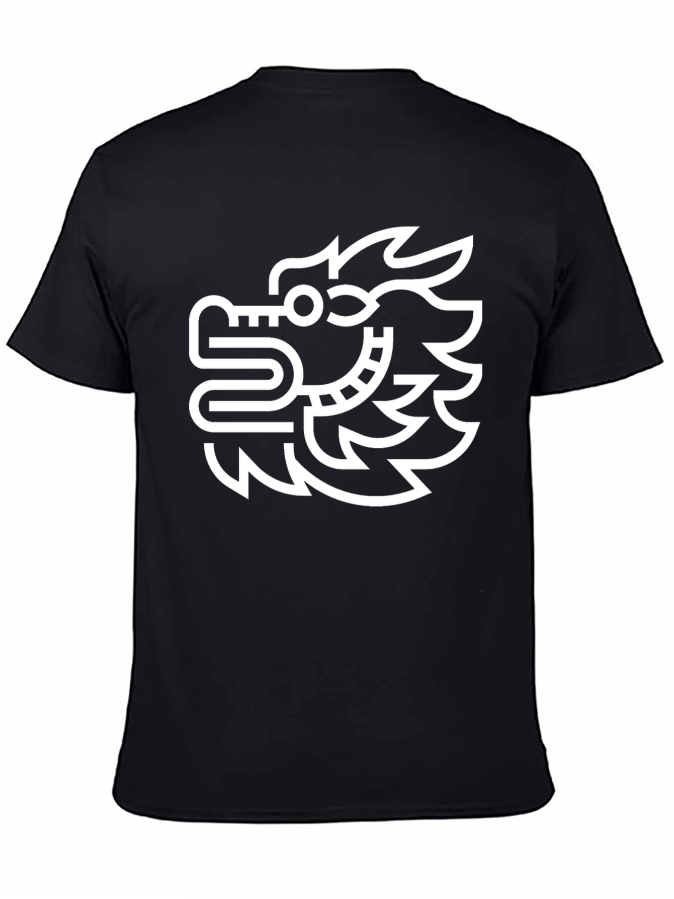 Stylized Dragon Graphic Tee