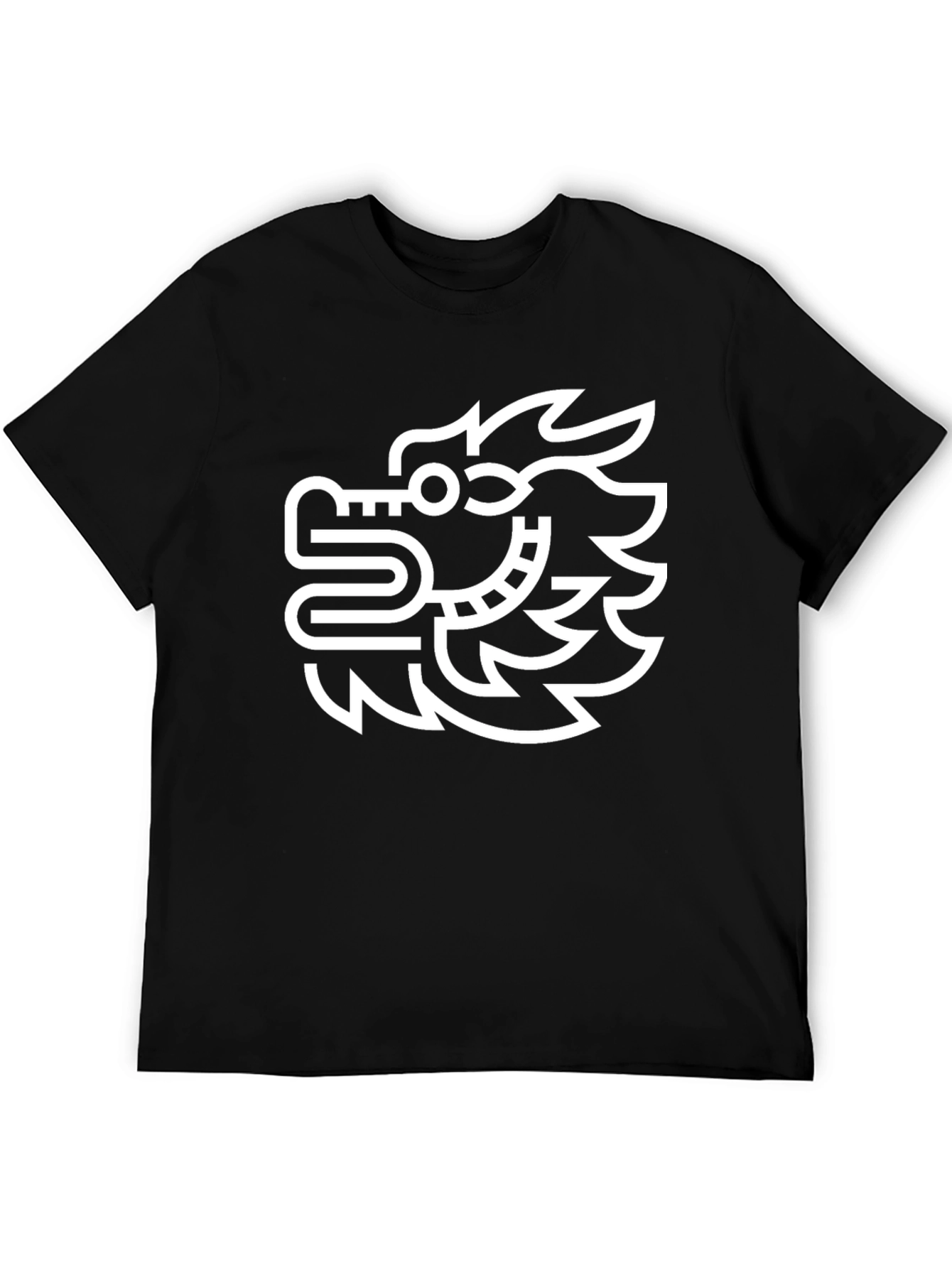 Stylized Dragon Graphic Tee