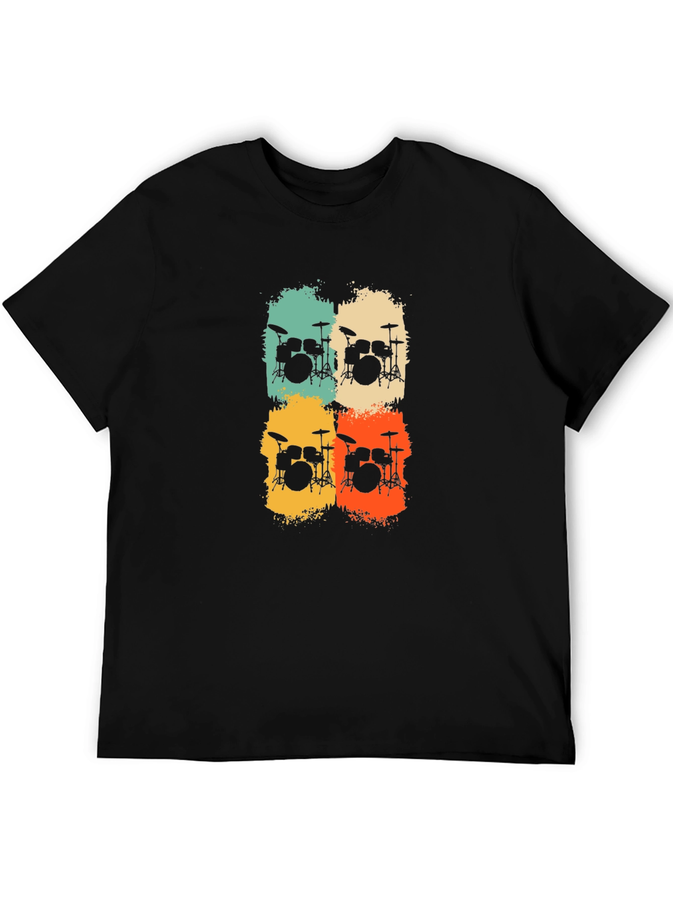 Retro Drum Set T-Shirt