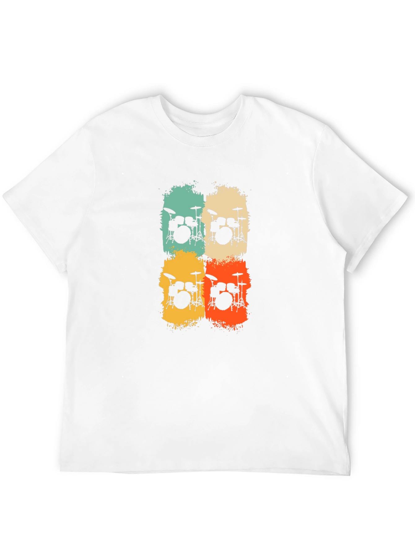 Retro Drum Set T-Shirt