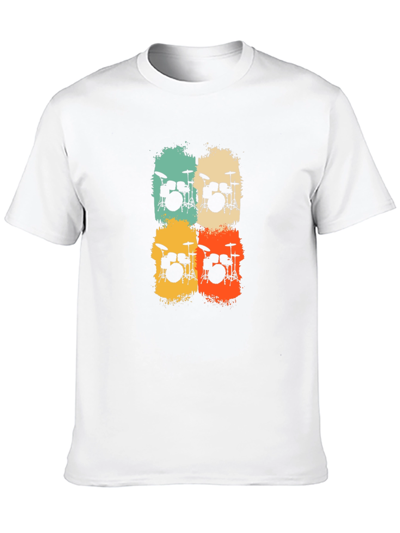 Retro Drum Set T-Shirt