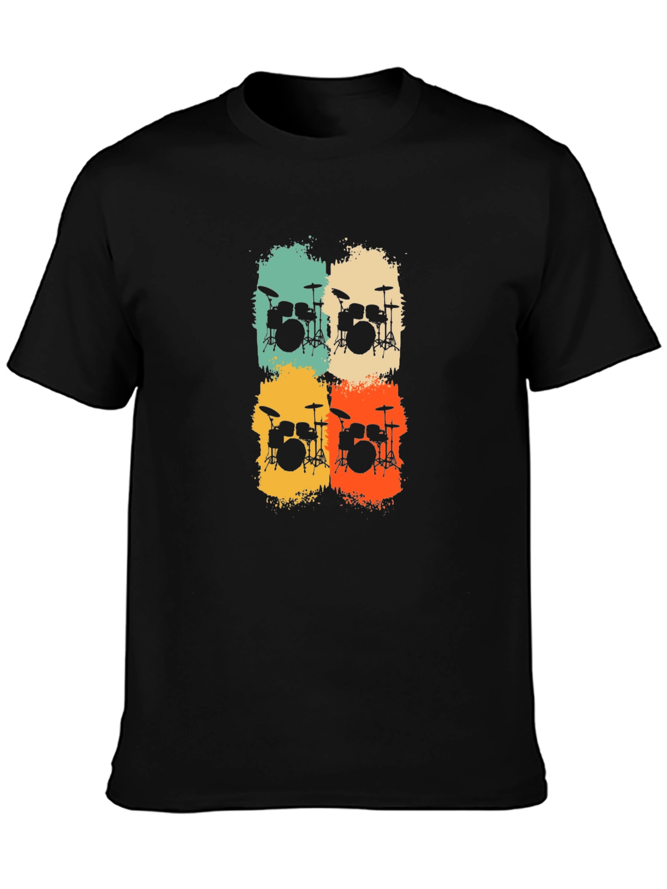 Retro Drum Set T-Shirt