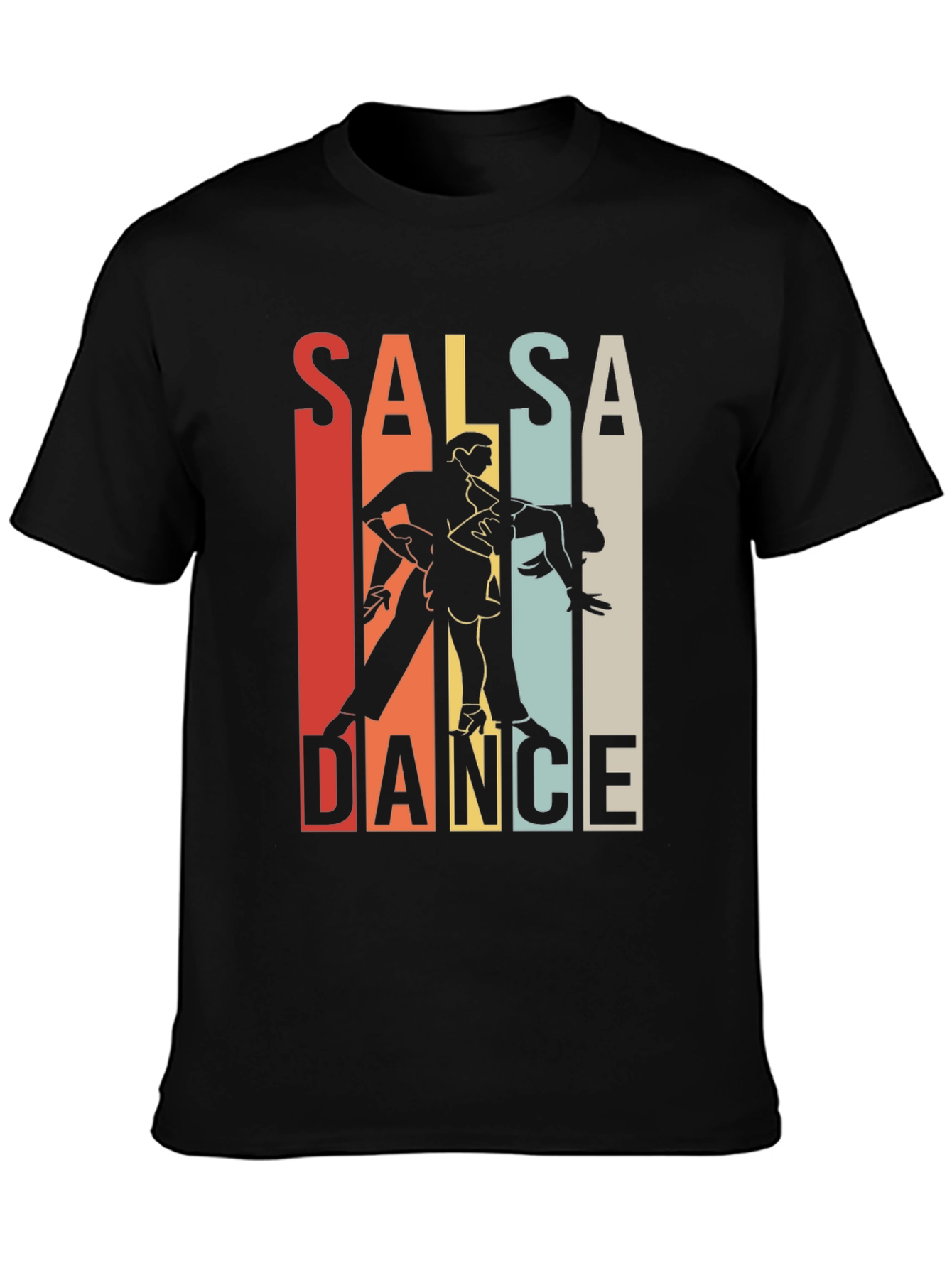 Salsa Dance Retro Graphic Tee