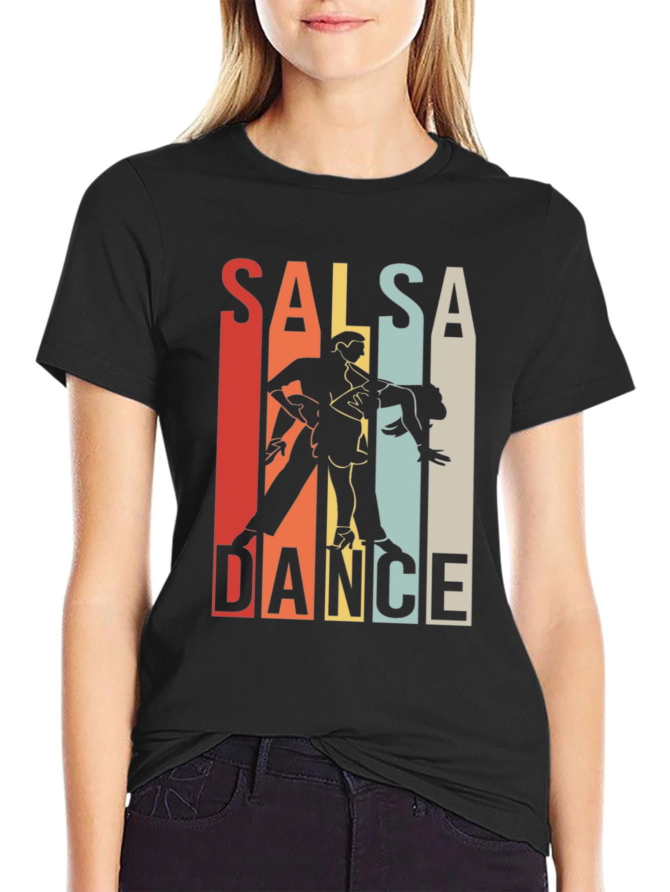 Salsa Dance Retro Graphic Tee