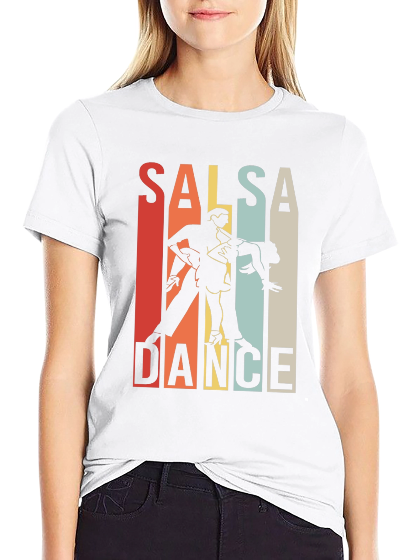 Salsa Dance Retro Graphic Tee