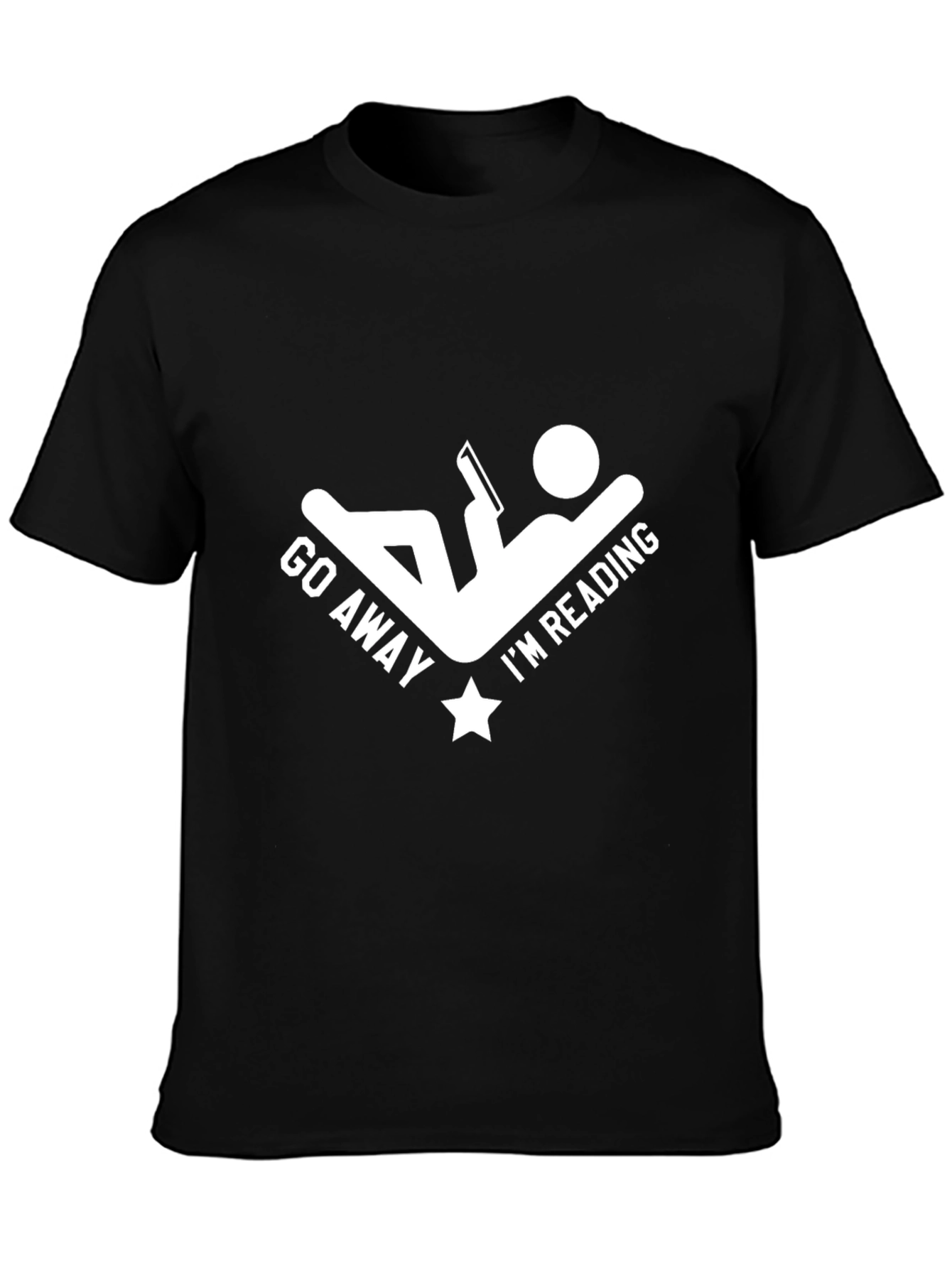 Go Away Im Reading T-Shirt Funny Book Lover Tee