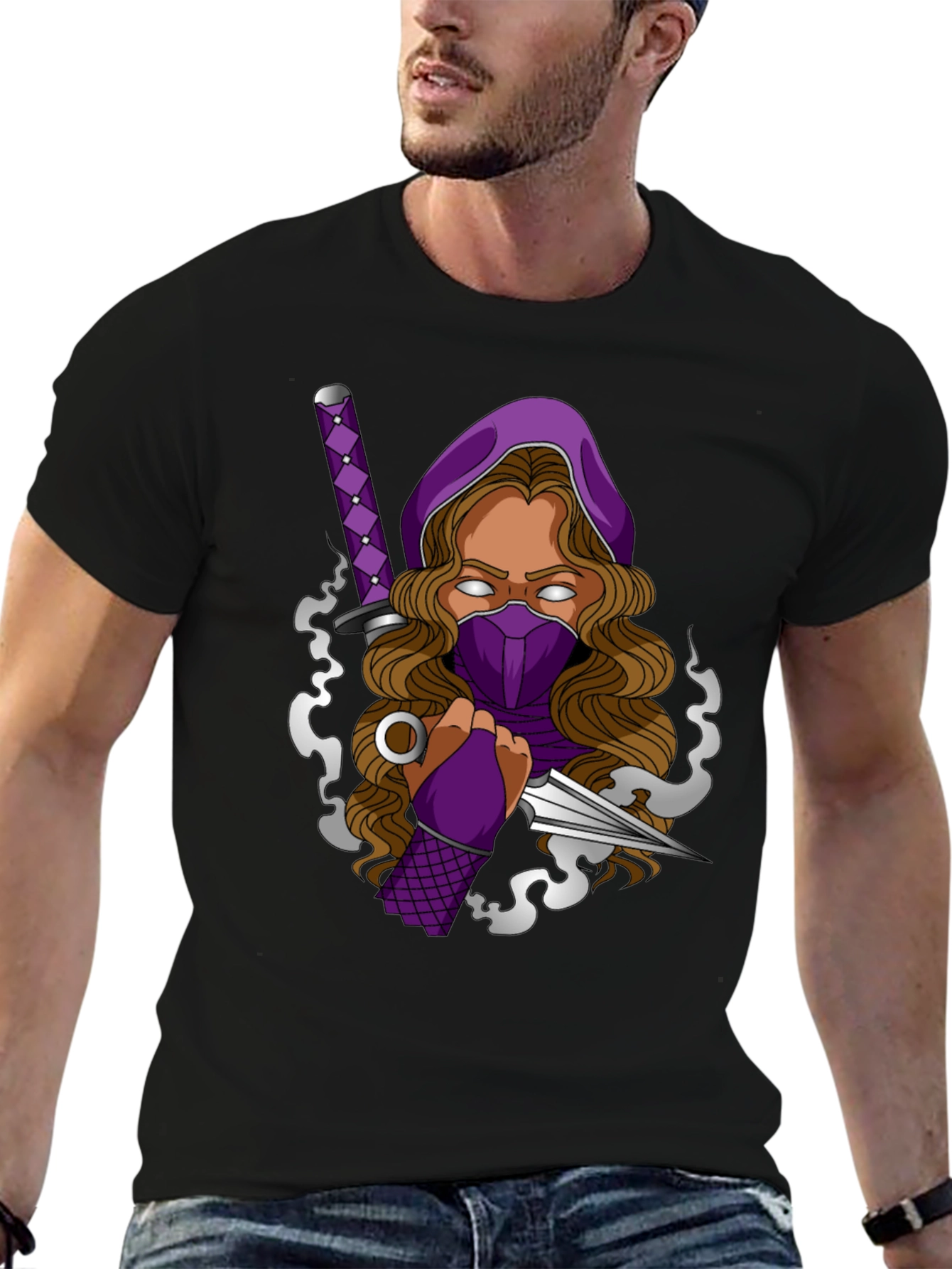Ninja Warrior Graphic T-Shirt