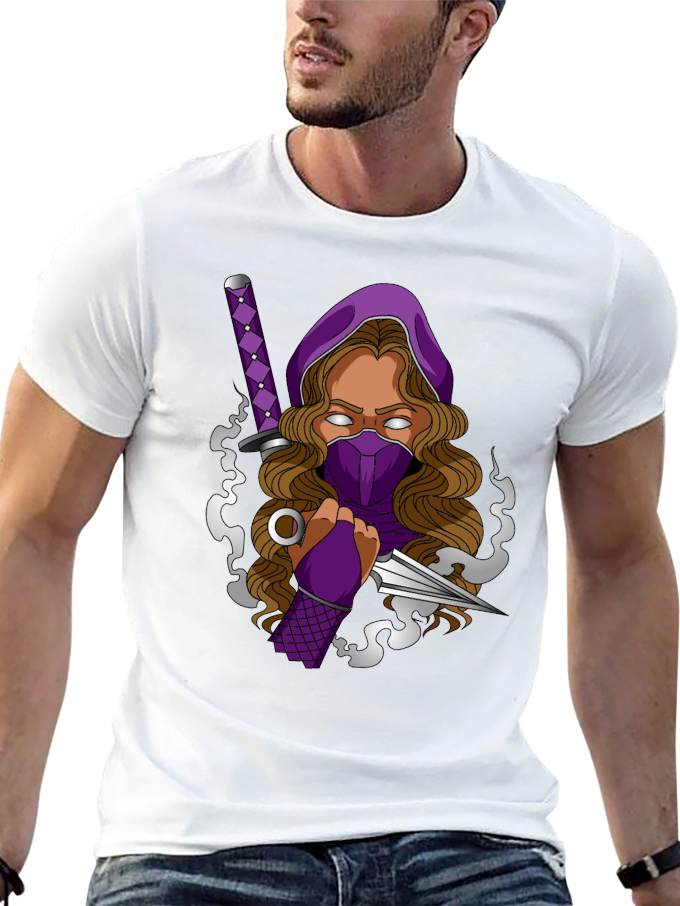 Ninja Warrior Graphic T-Shirt