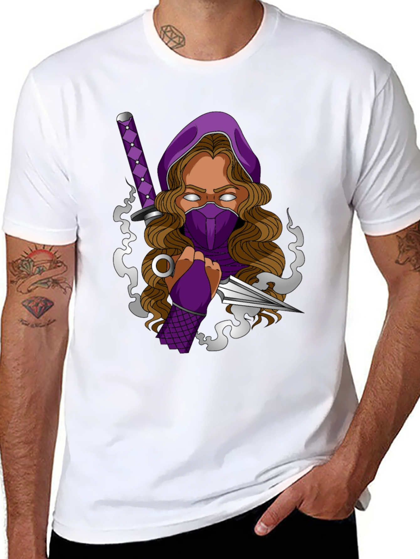 Ninja Warrior Graphic T-Shirt