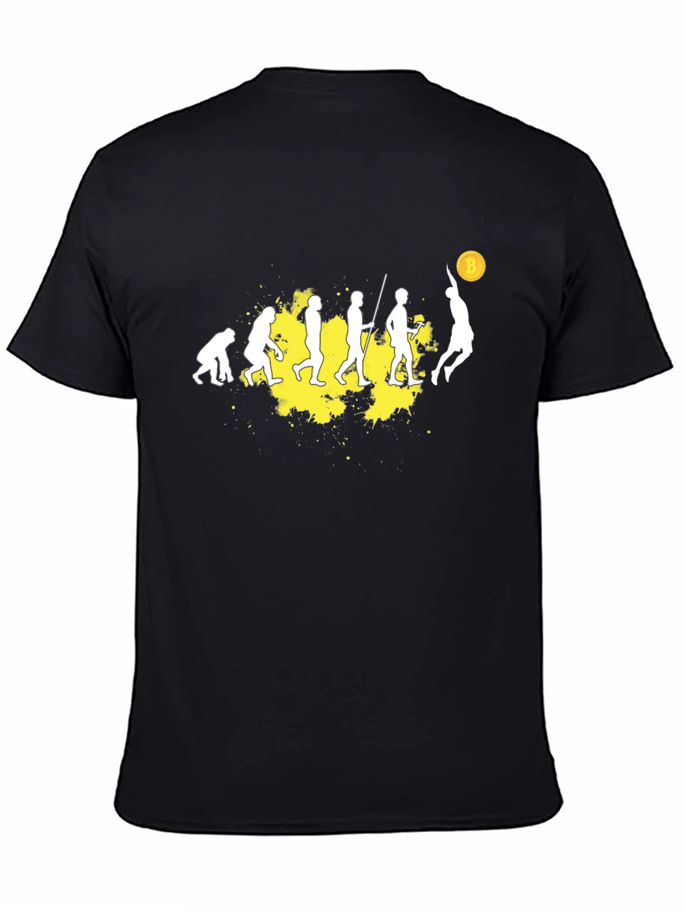 Bitcoin Evolution Black T-Shirt
