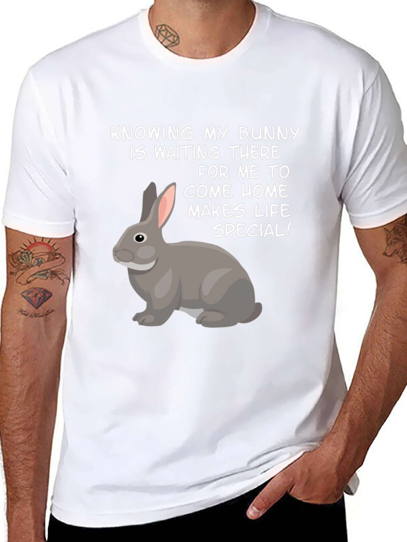 Bunny Lover T-Shirt - Makes Life Special!