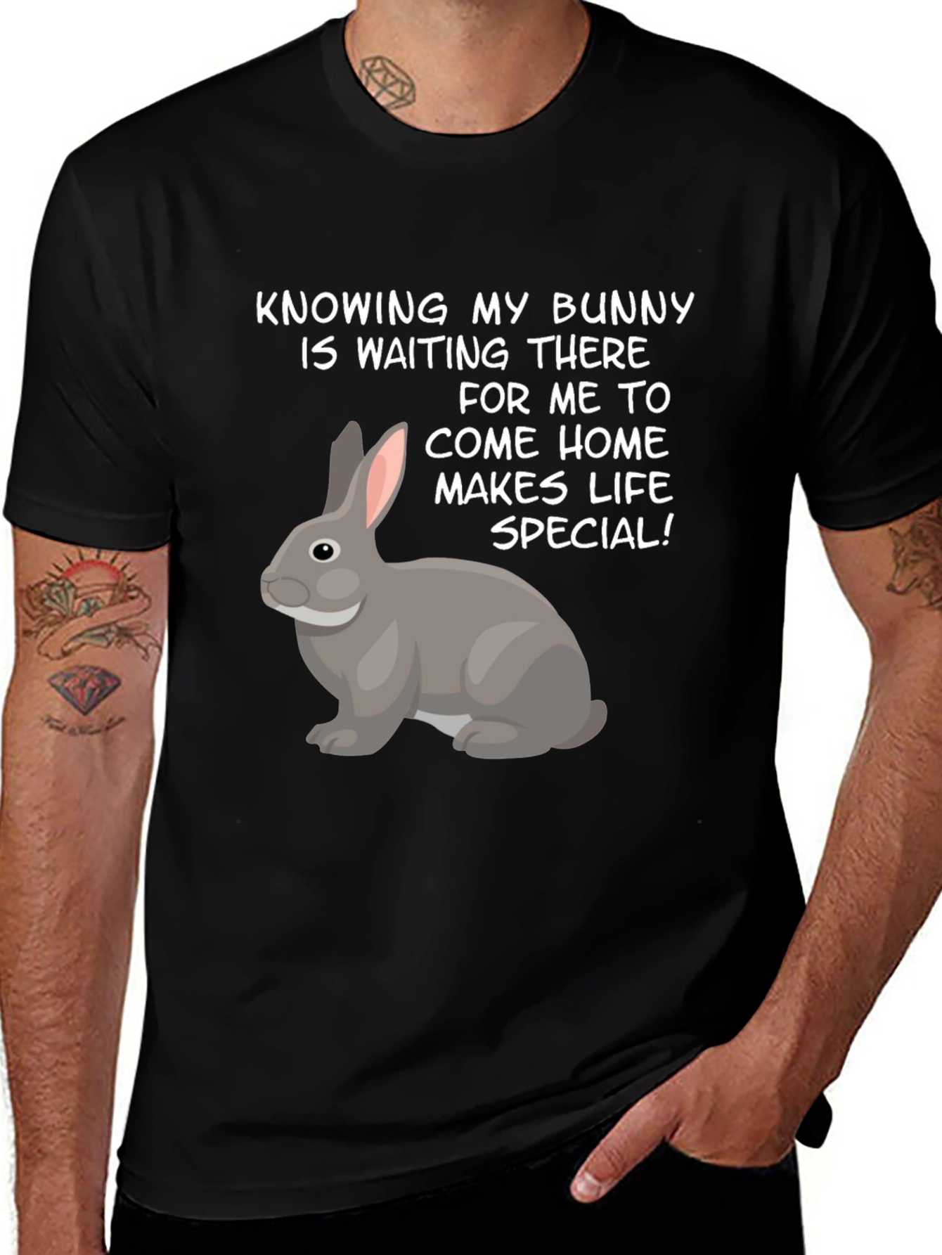 Bunny Lover T-Shirt - Makes Life Special!