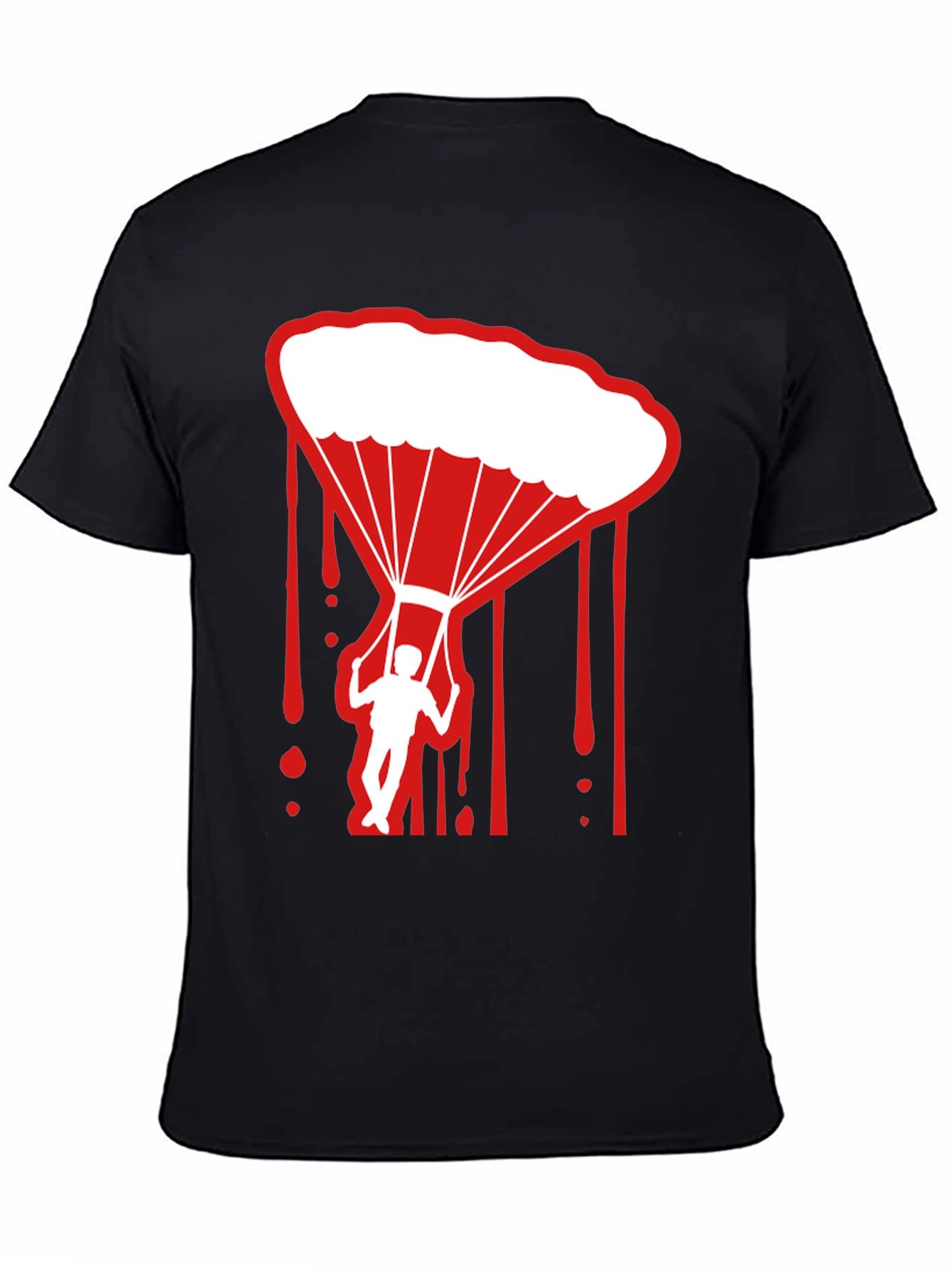 Parachute Graphic Tee - Skydiving Adventure Shirt