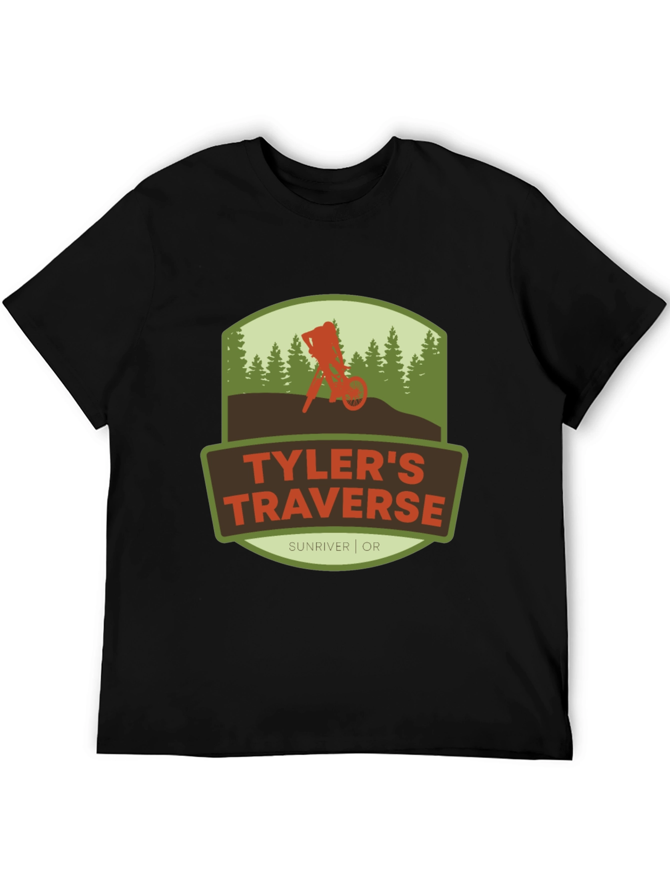 Tylers Traverse T-Shirt - Mountain Bike Graphic Tee