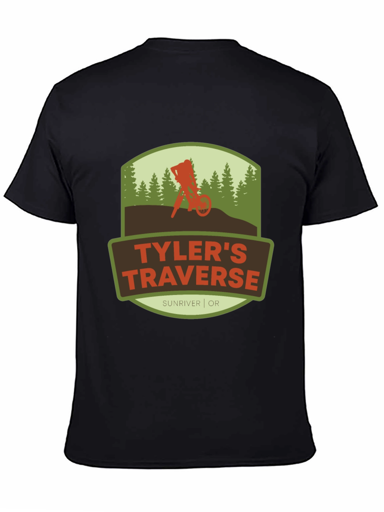 Tylers Traverse T-Shirt - Mountain Bike Graphic Tee