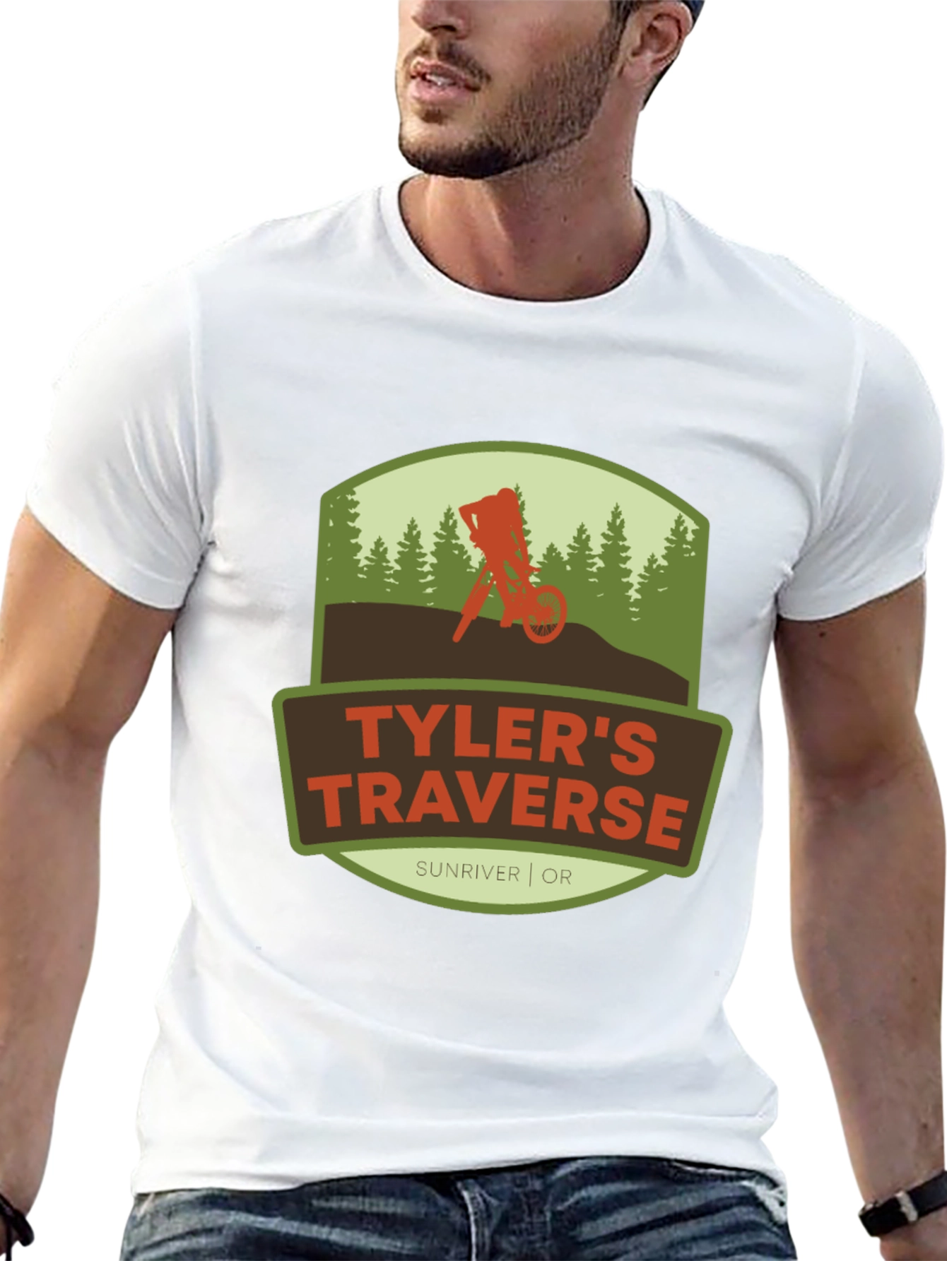 Tylers Traverse T-Shirt - Mountain Bike Graphic Tee