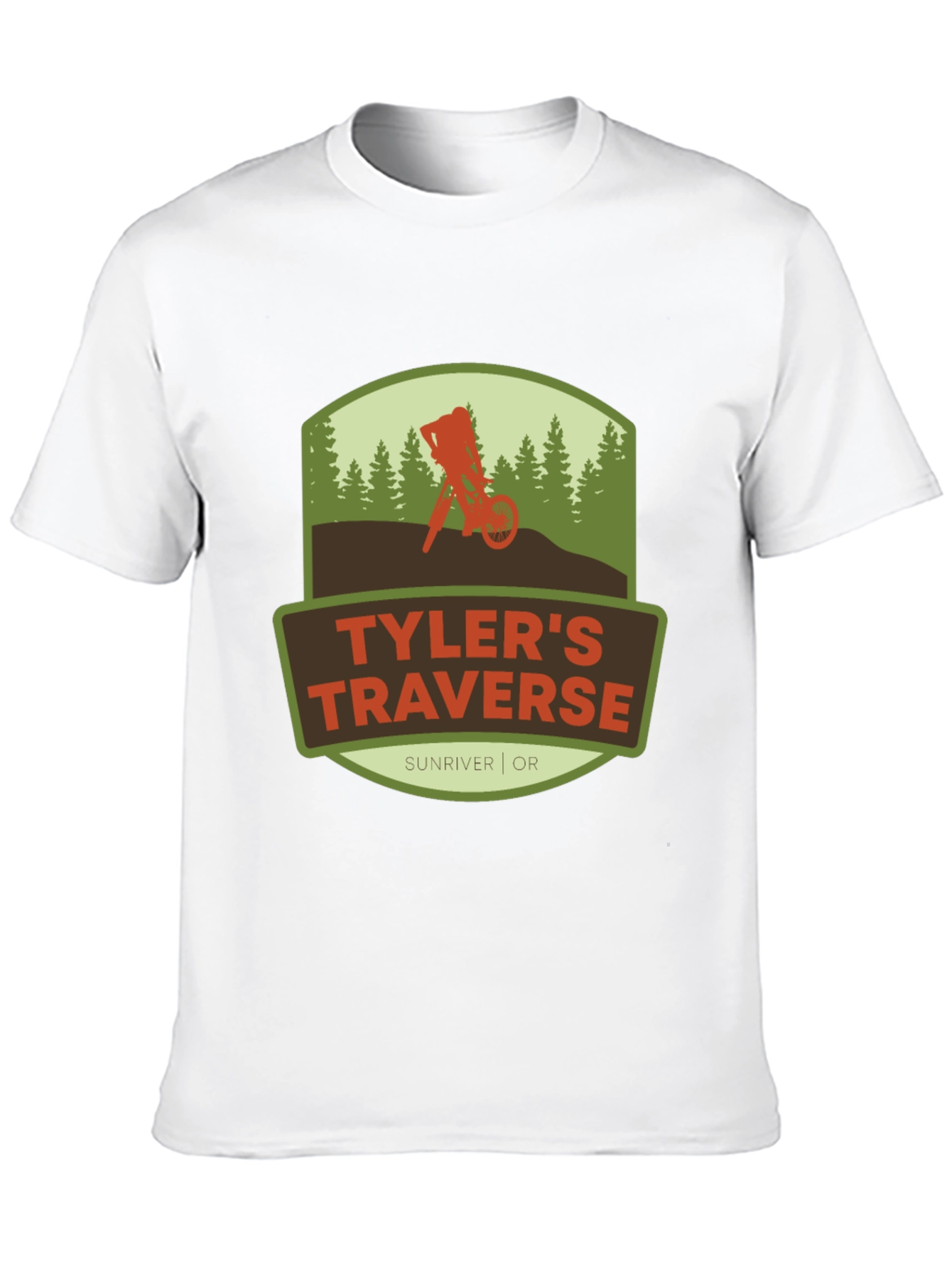 Tylers Traverse T-Shirt - Mountain Bike Graphic Tee