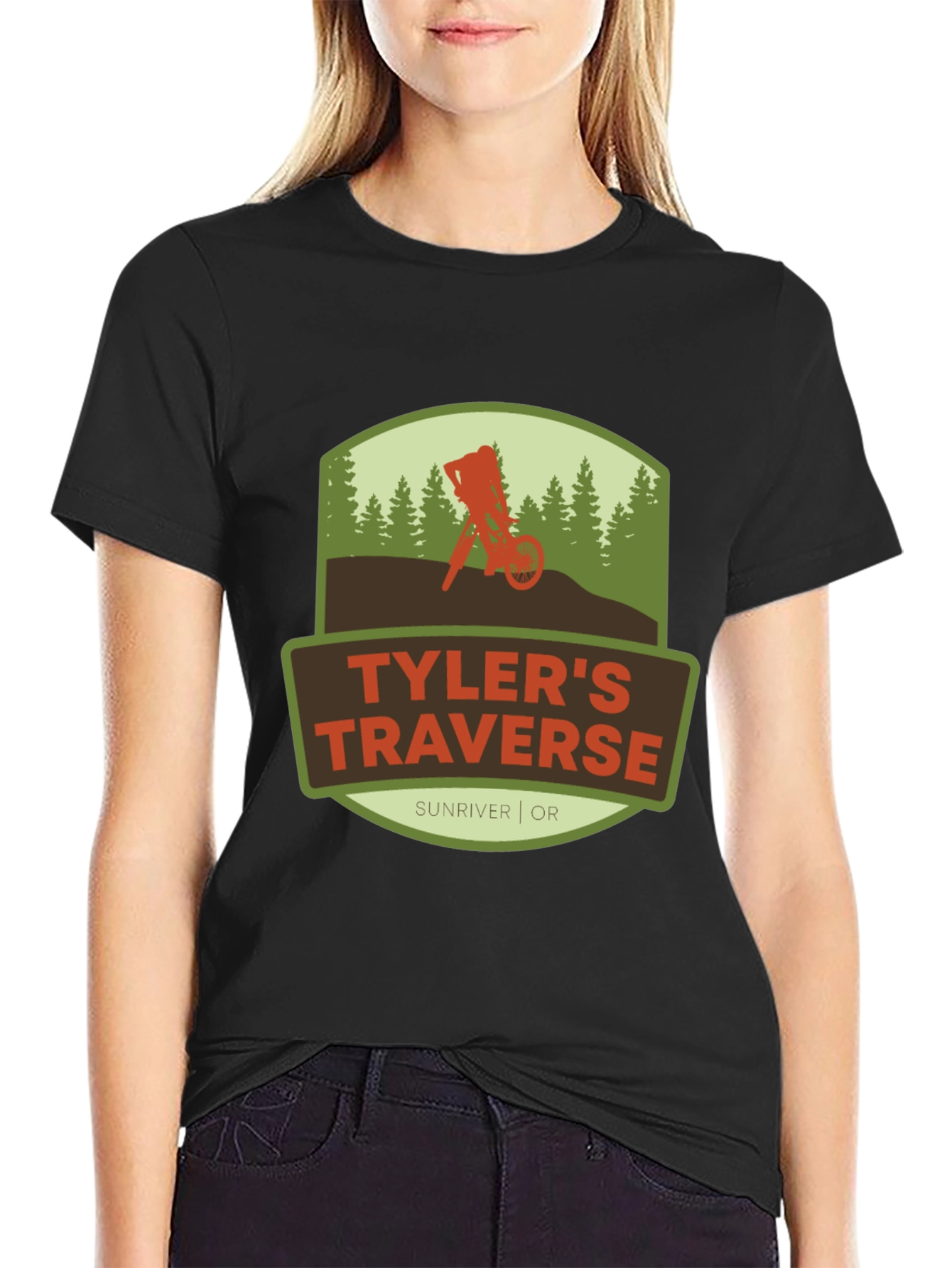 Tylers Traverse T-Shirt - Mountain Bike Graphic Tee