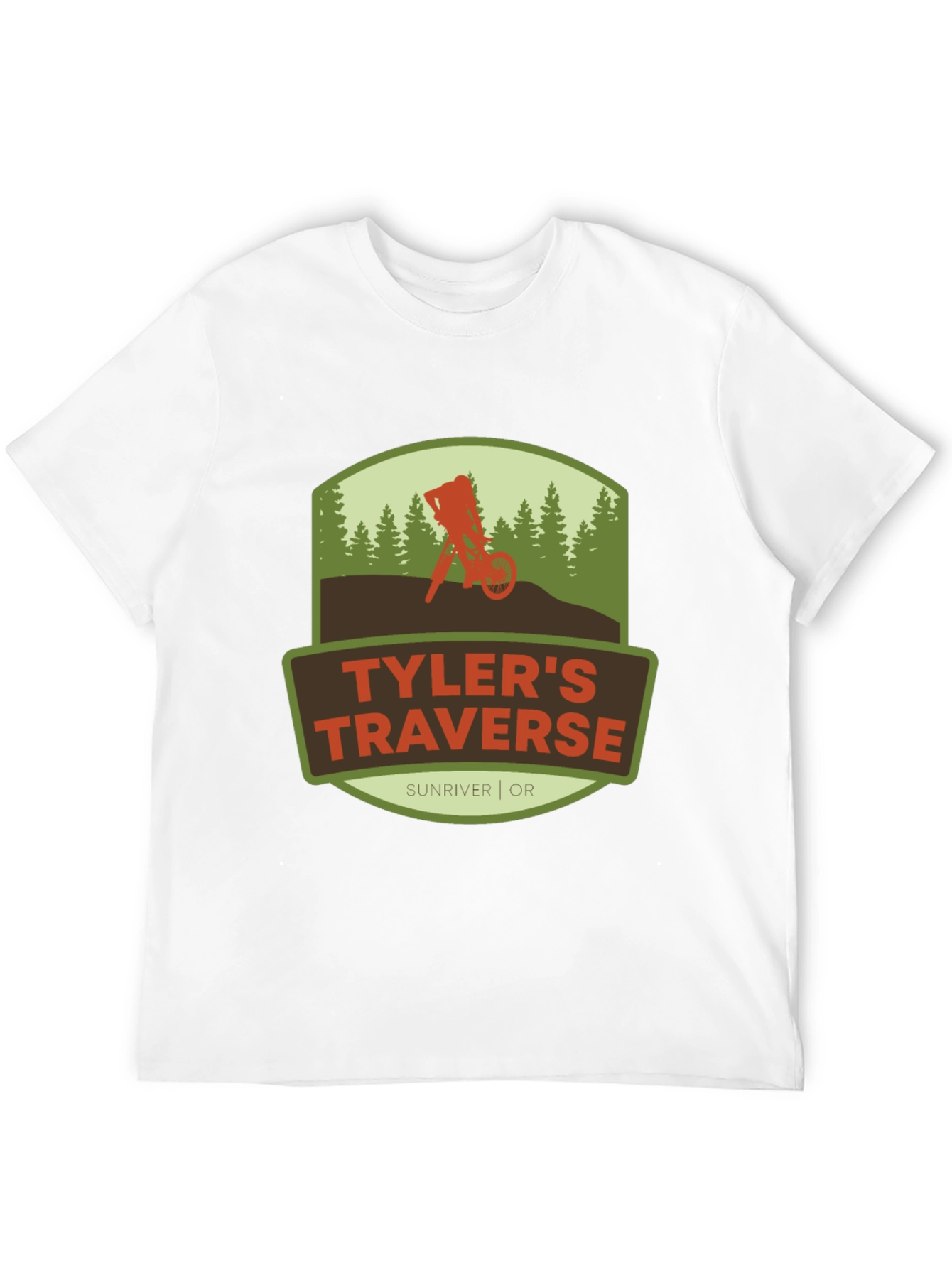 Tylers Traverse T-Shirt - Mountain Bike Graphic Tee