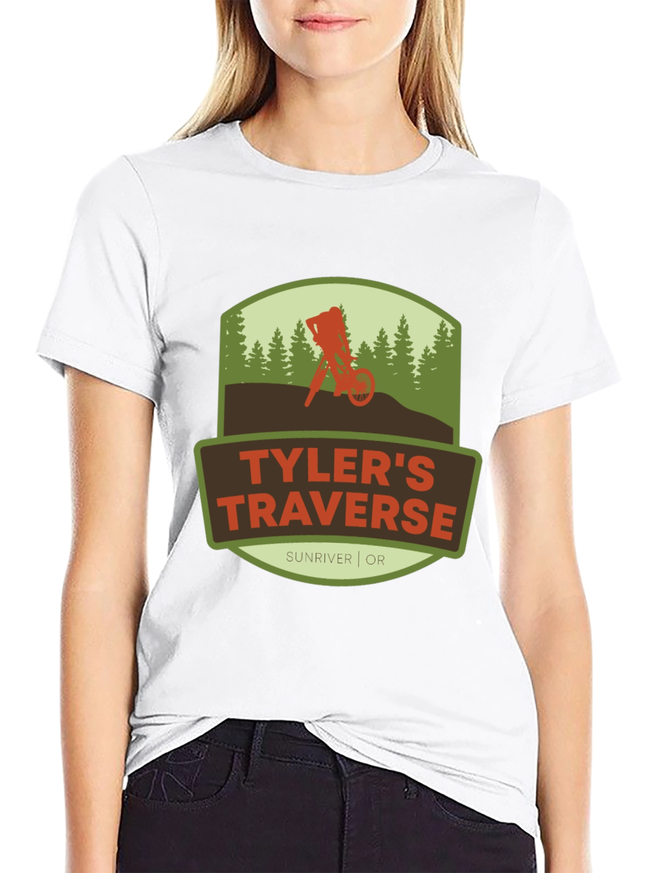 Tylers Traverse T-Shirt - Mountain Bike Graphic Tee