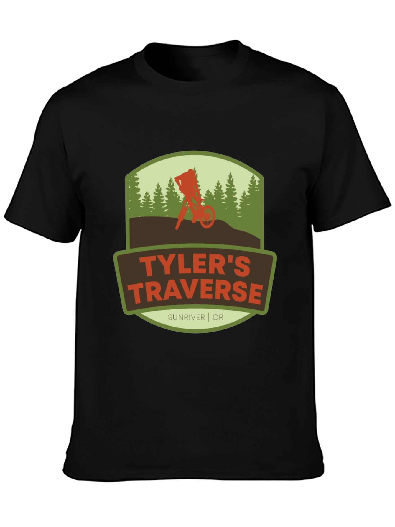 Tylers Traverse T-Shirt - Mountain Bike Graphic Tee