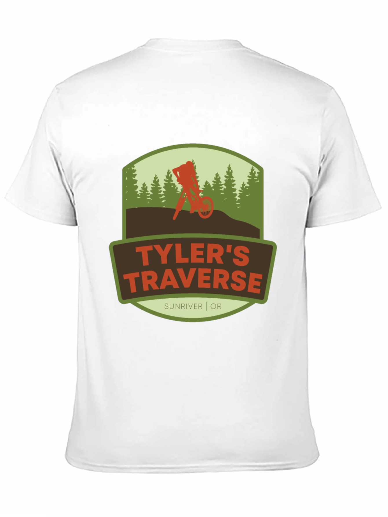 Tylers Traverse T-Shirt - Mountain Bike Graphic Tee