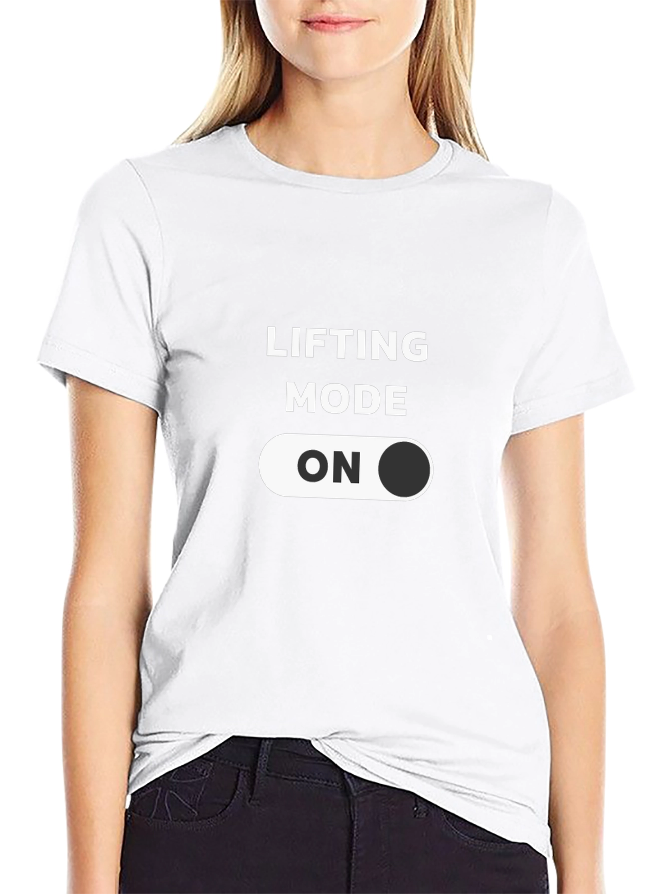 Lifting Mode ON T-Shirt - Gym Workout Apparel