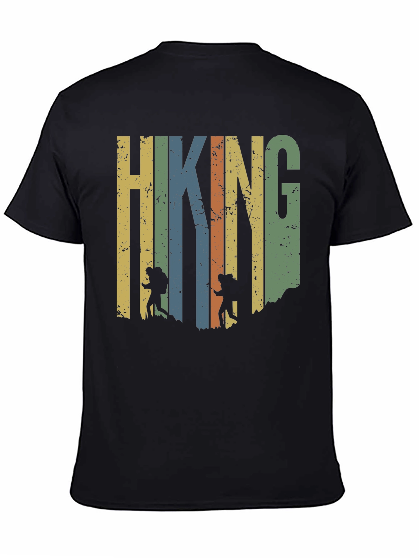 Hiking Adventure Graphic Tee - Retro Style