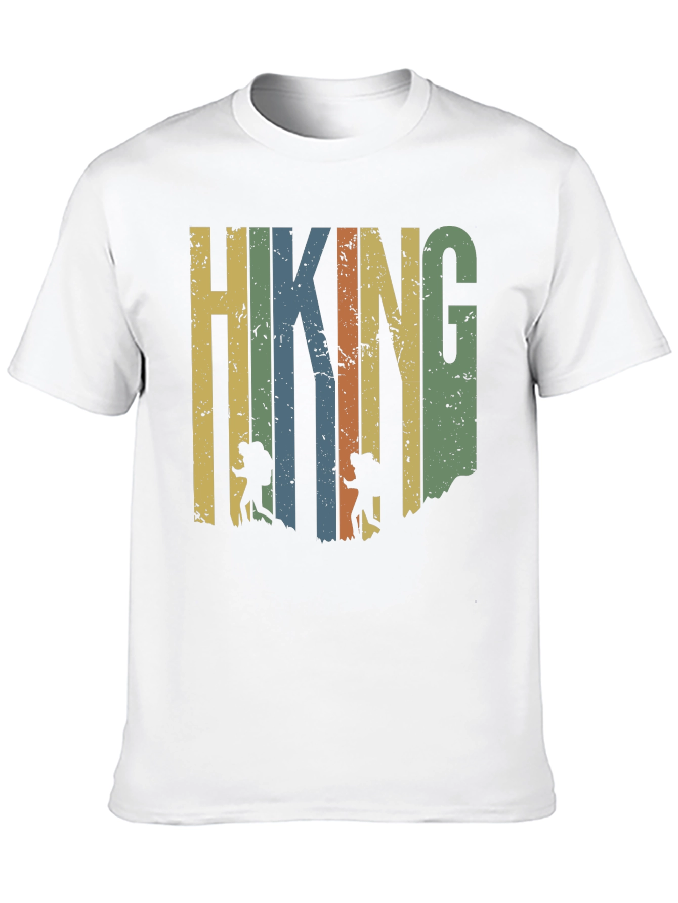 Hiking Adventure Graphic Tee - Retro Style
