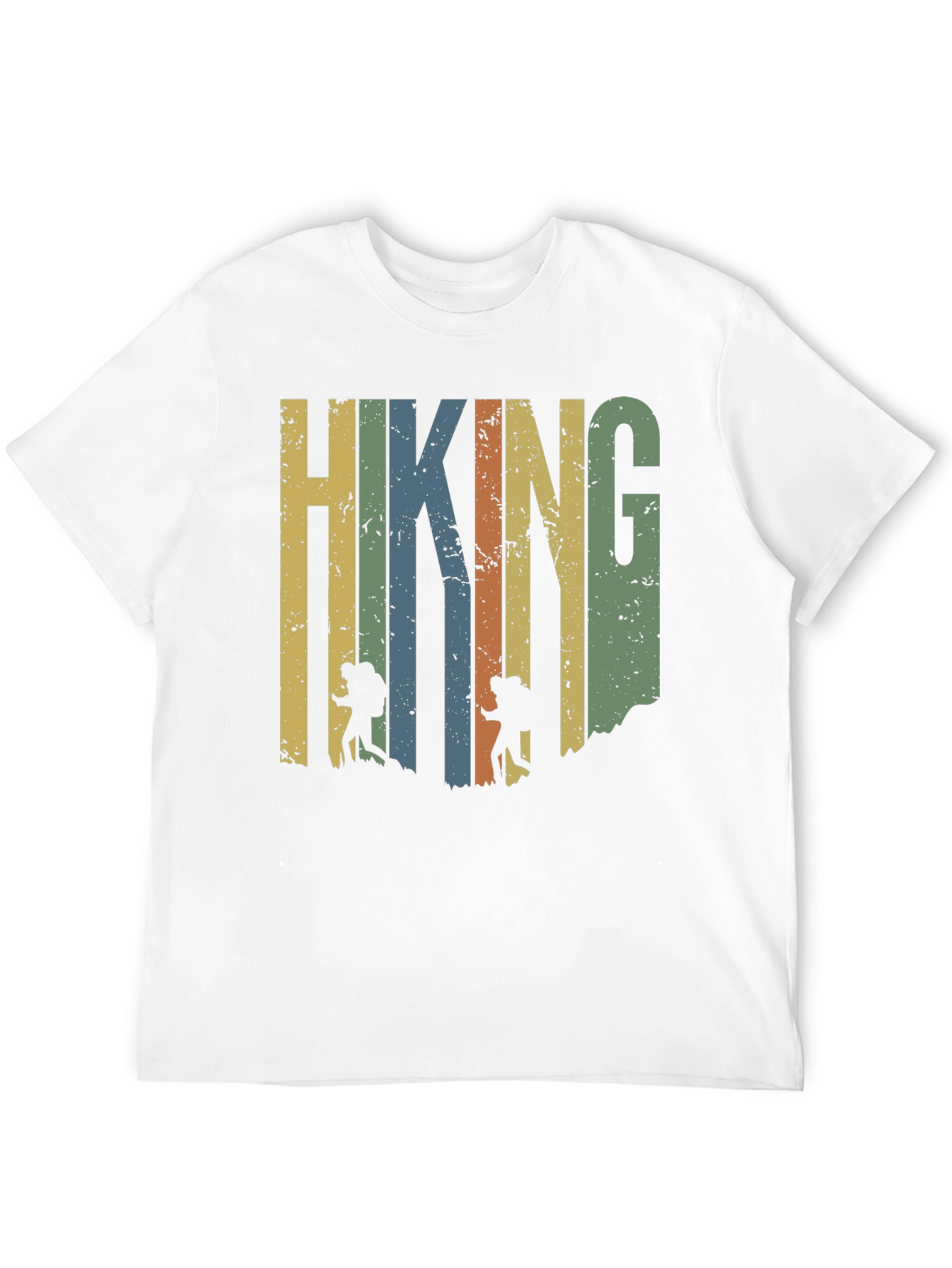 Hiking Adventure Graphic Tee - Retro Style