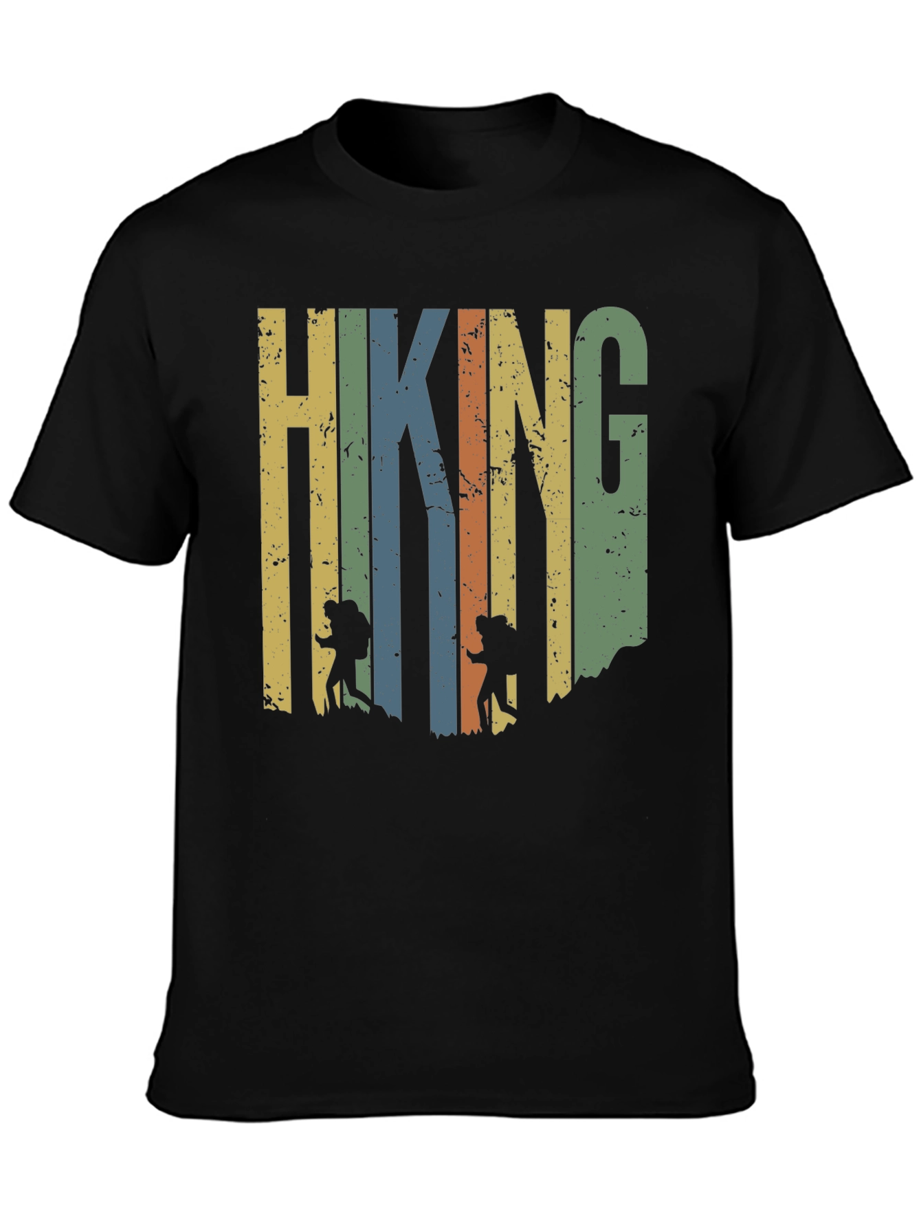 Hiking Adventure Graphic Tee - Retro Style