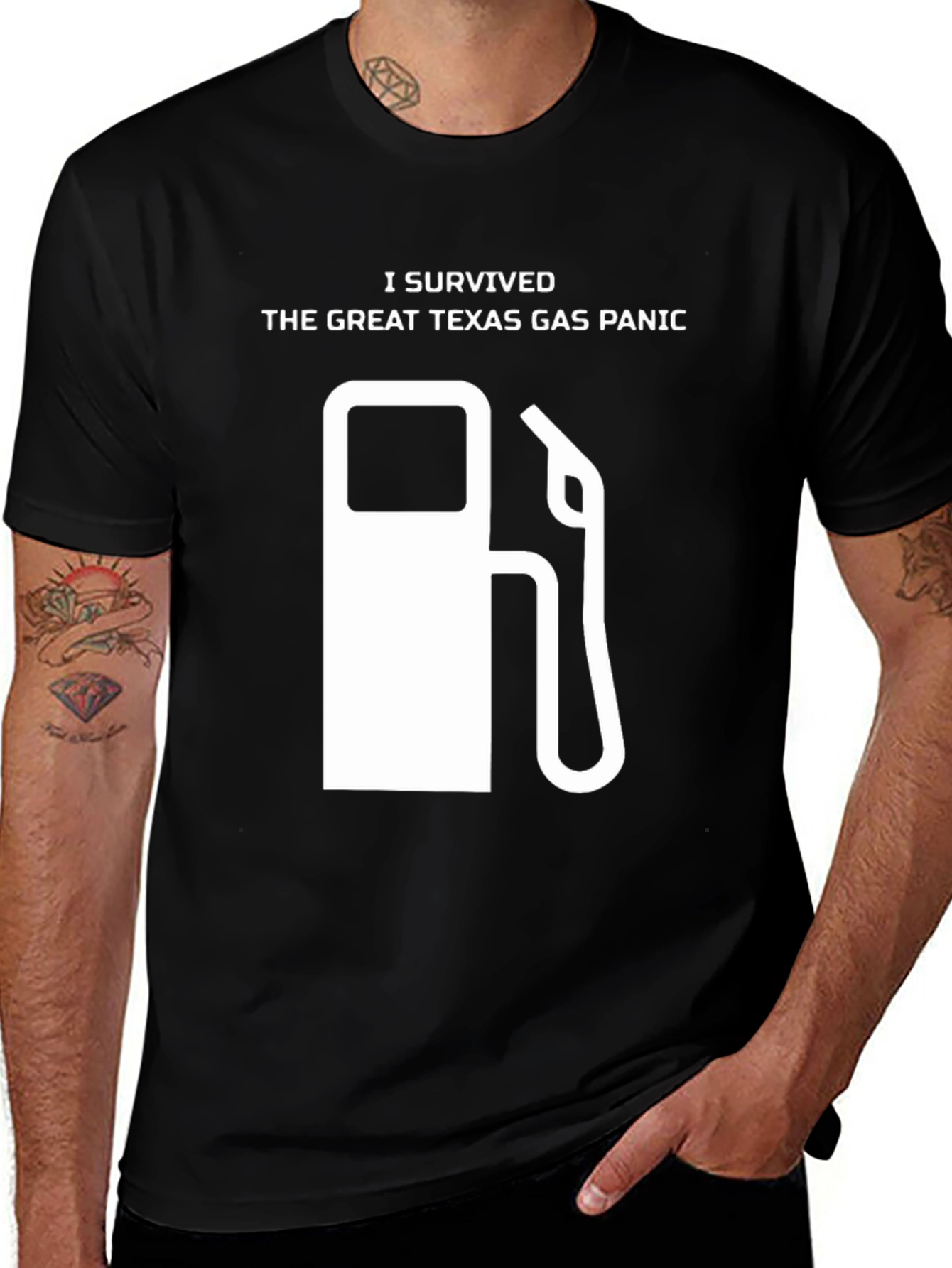 I Survived Texas Gas Panic T-Shirt