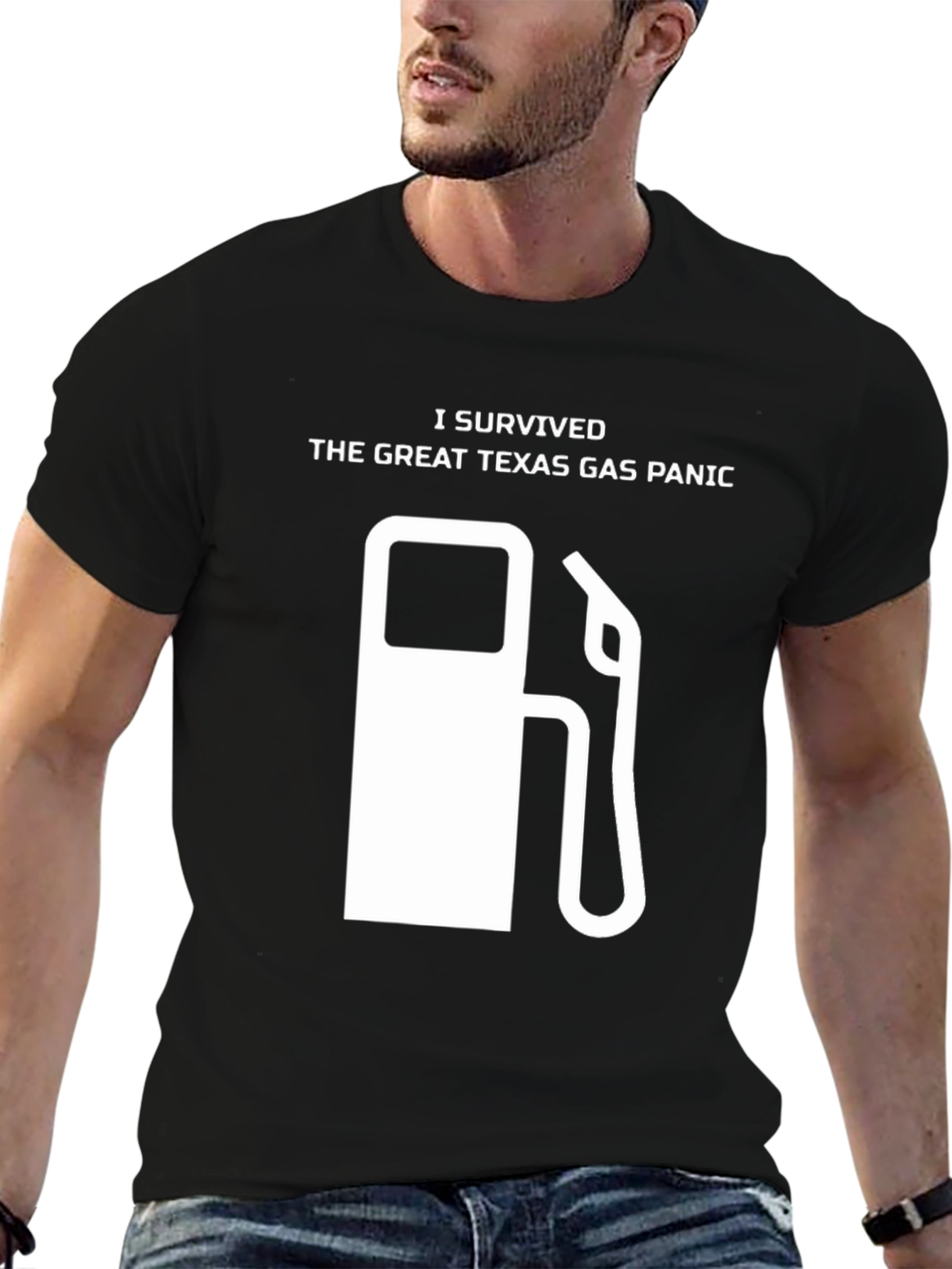 I Survived Texas Gas Panic T-Shirt