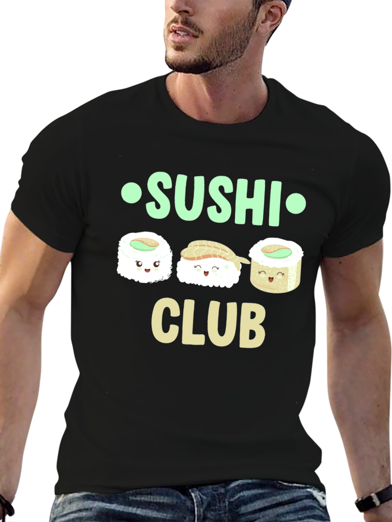 Sushi Club Graphic T-Shirt